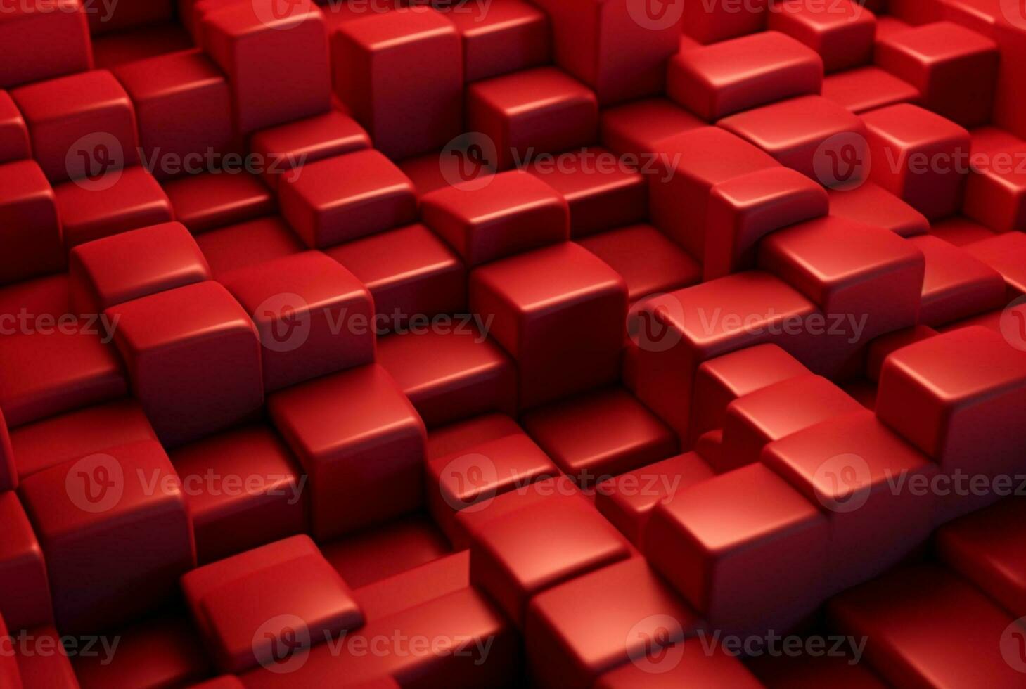 red abstract background. generative ai photo