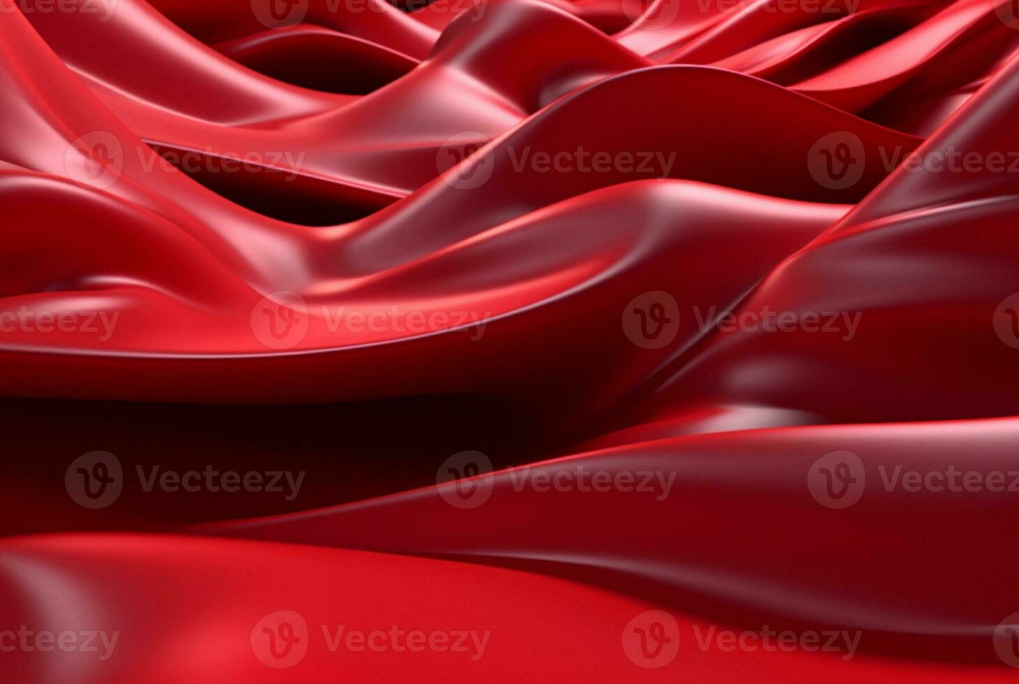red abstract background. generative ai photo