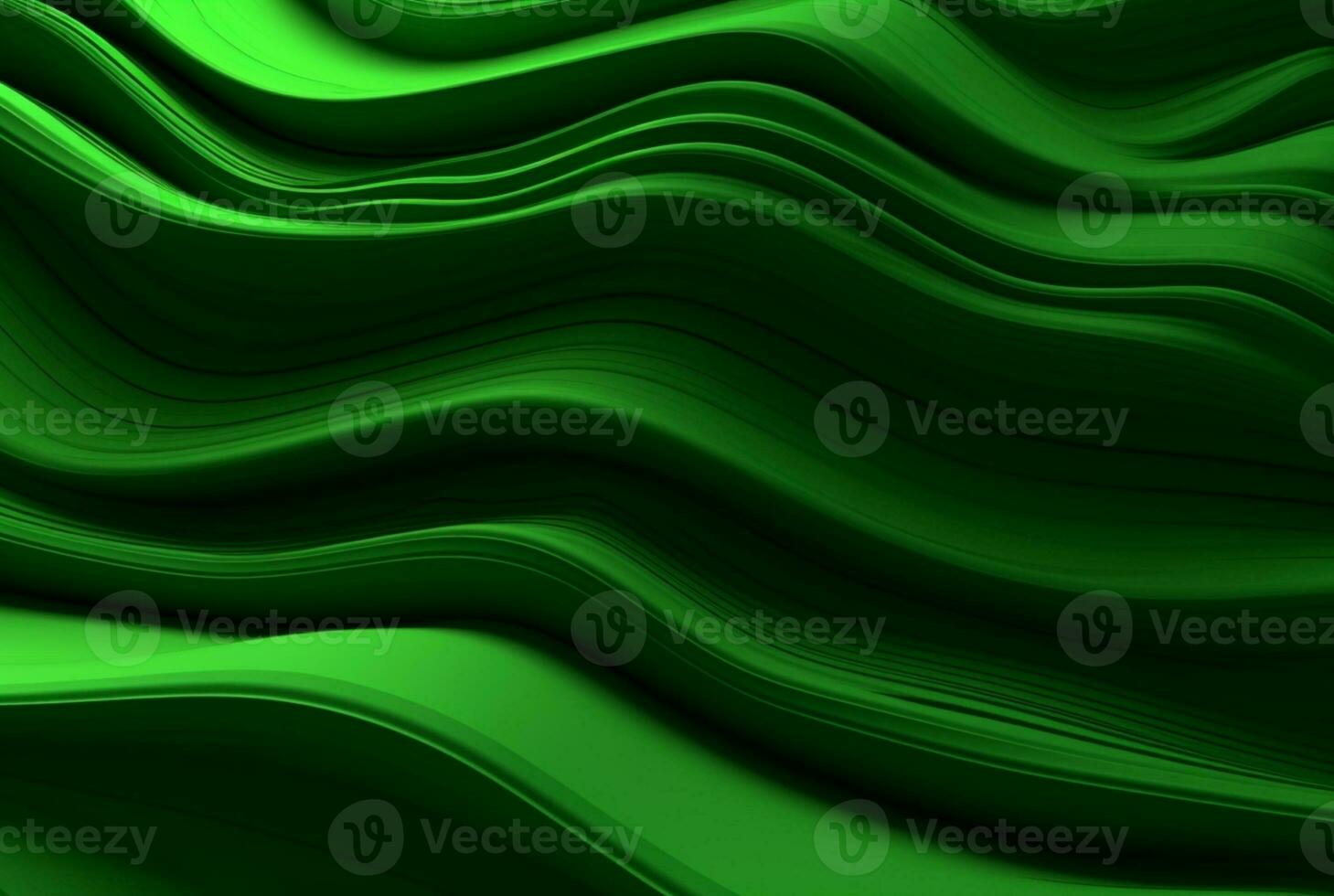 green abstract background. generative ai photo