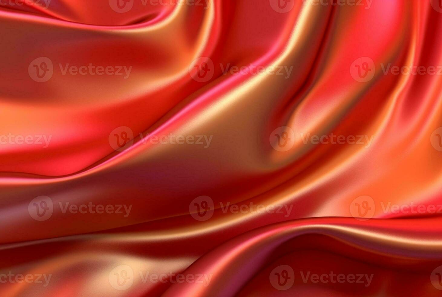 red luxury fabric background. Generative AI photo