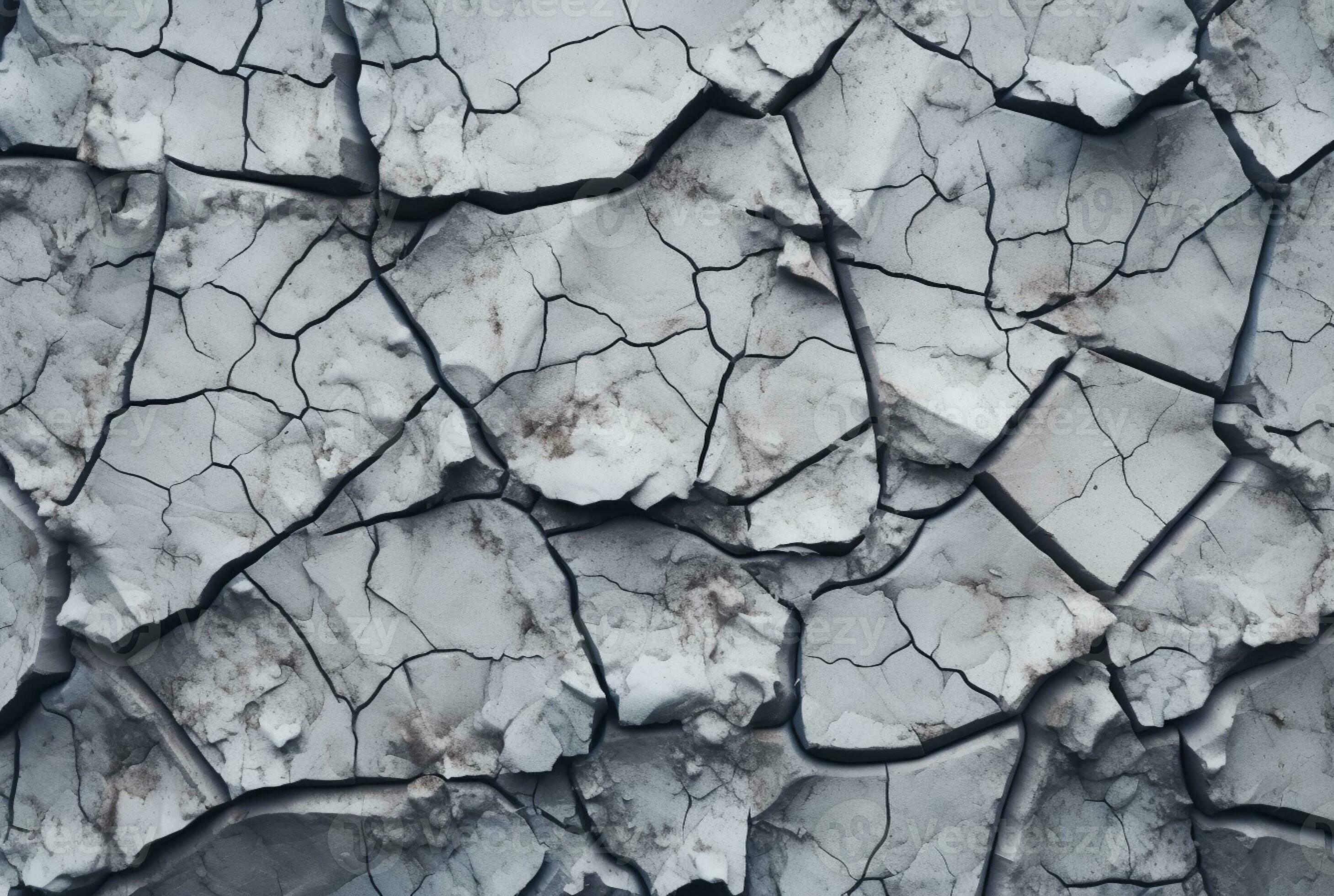 Cracked stone texture background. generative ai 30453332 Stock Photo at