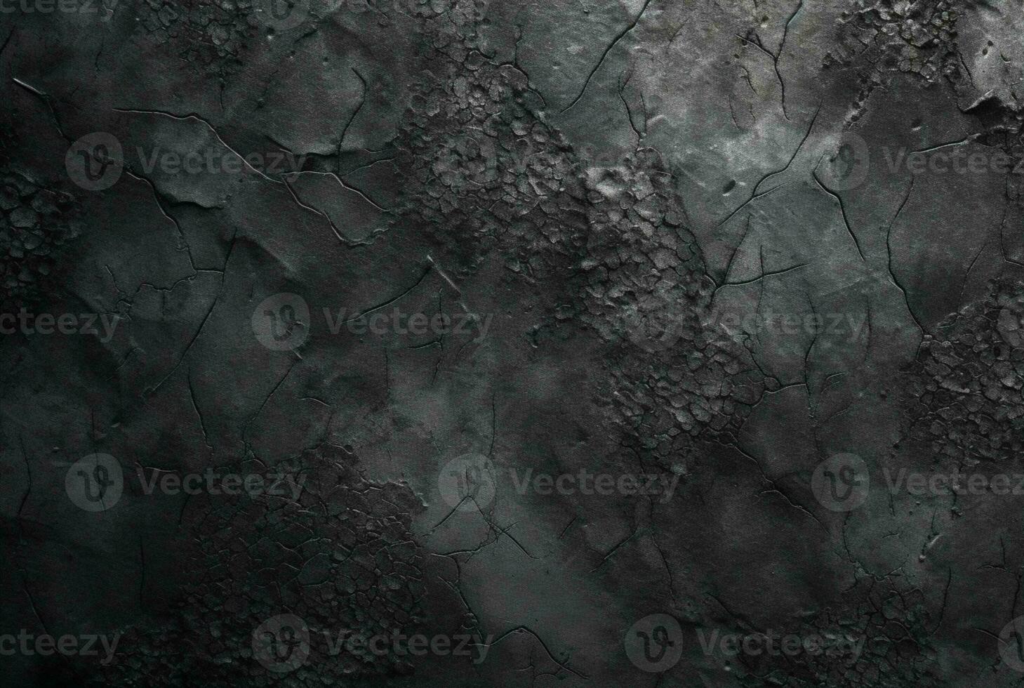 Dark black cement texture background. generative ai photo