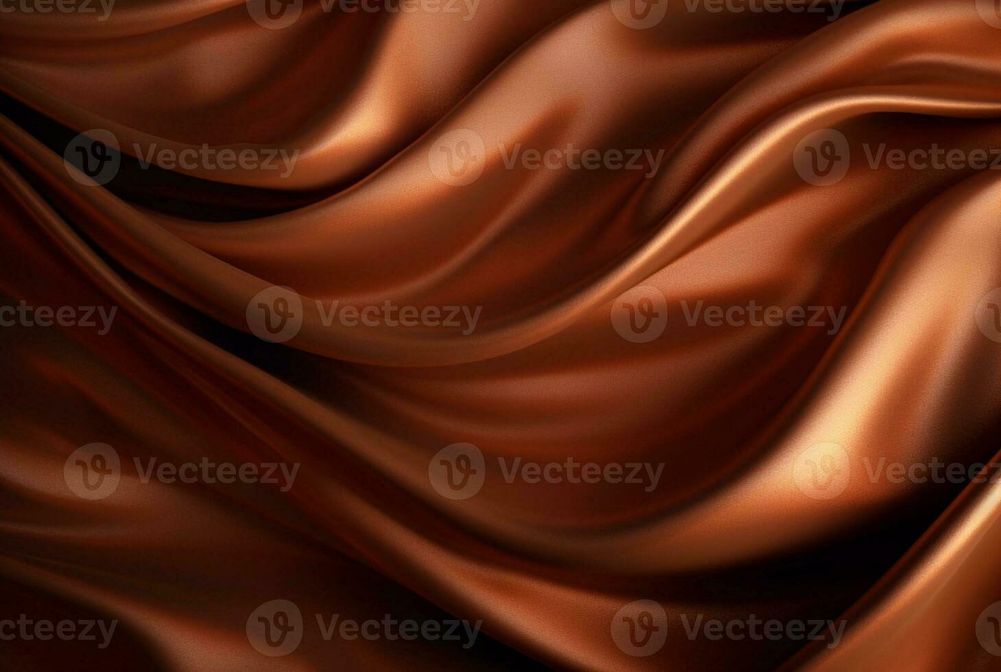 Luxury fabric abstract brown background or fluid waves of grunge silk texture velvet satin or luxury. generative ai photo