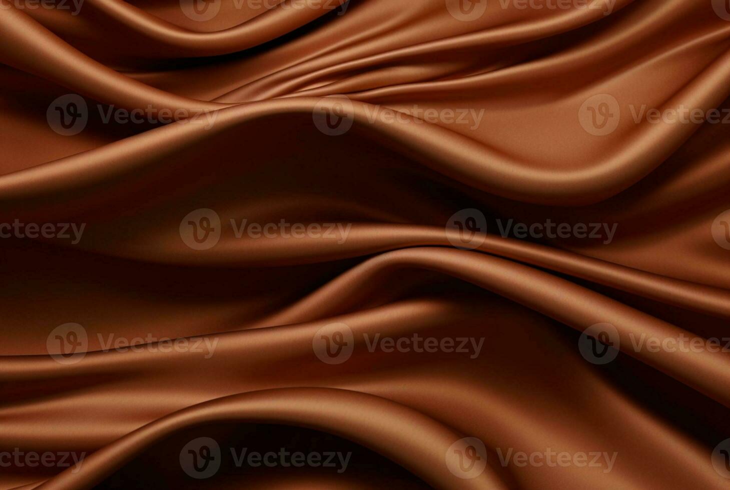Luxury fabric abstract brown background or fluid waves of grunge silk texture velvet satin or luxury. generative ai photo