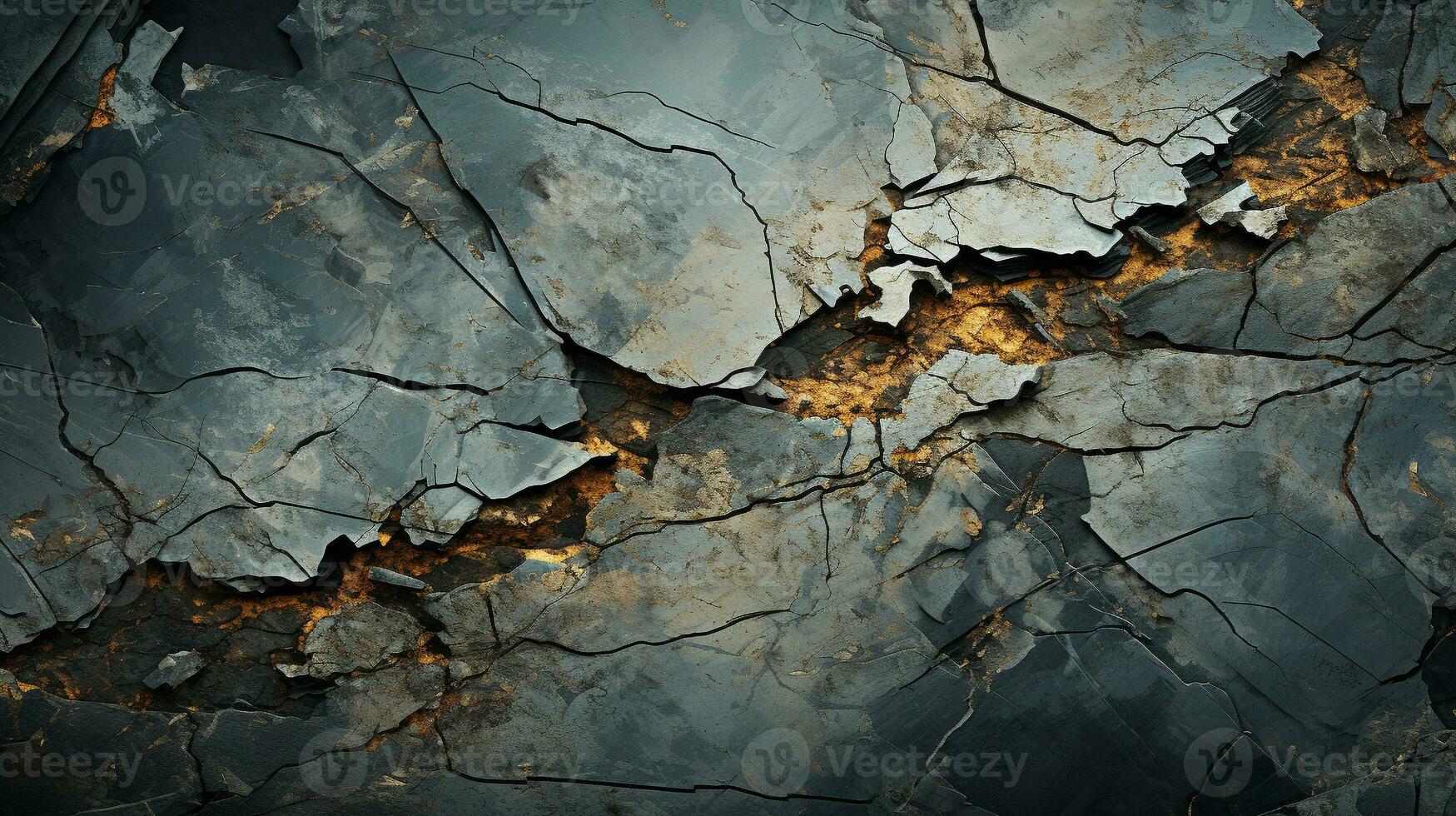 Generative AI, Decay Chronicles Tracing Time Through Crumbling Walls photo