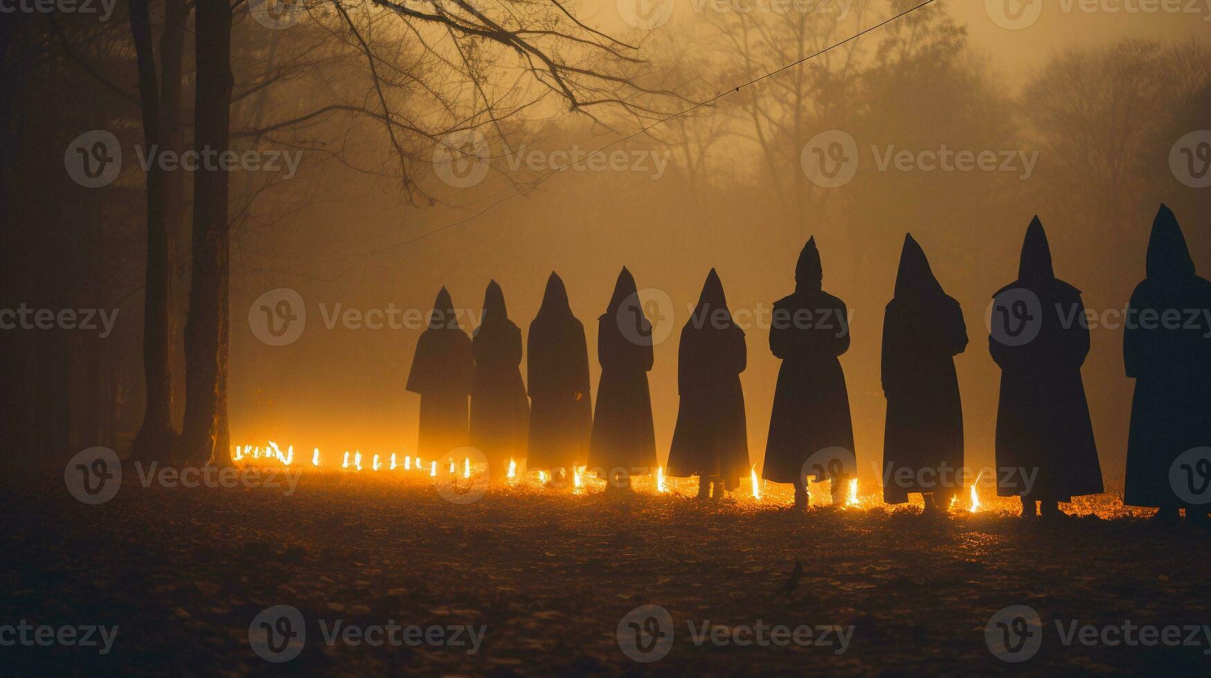 generativo ai, culto de oscuridad revelando oscuro rituales foto