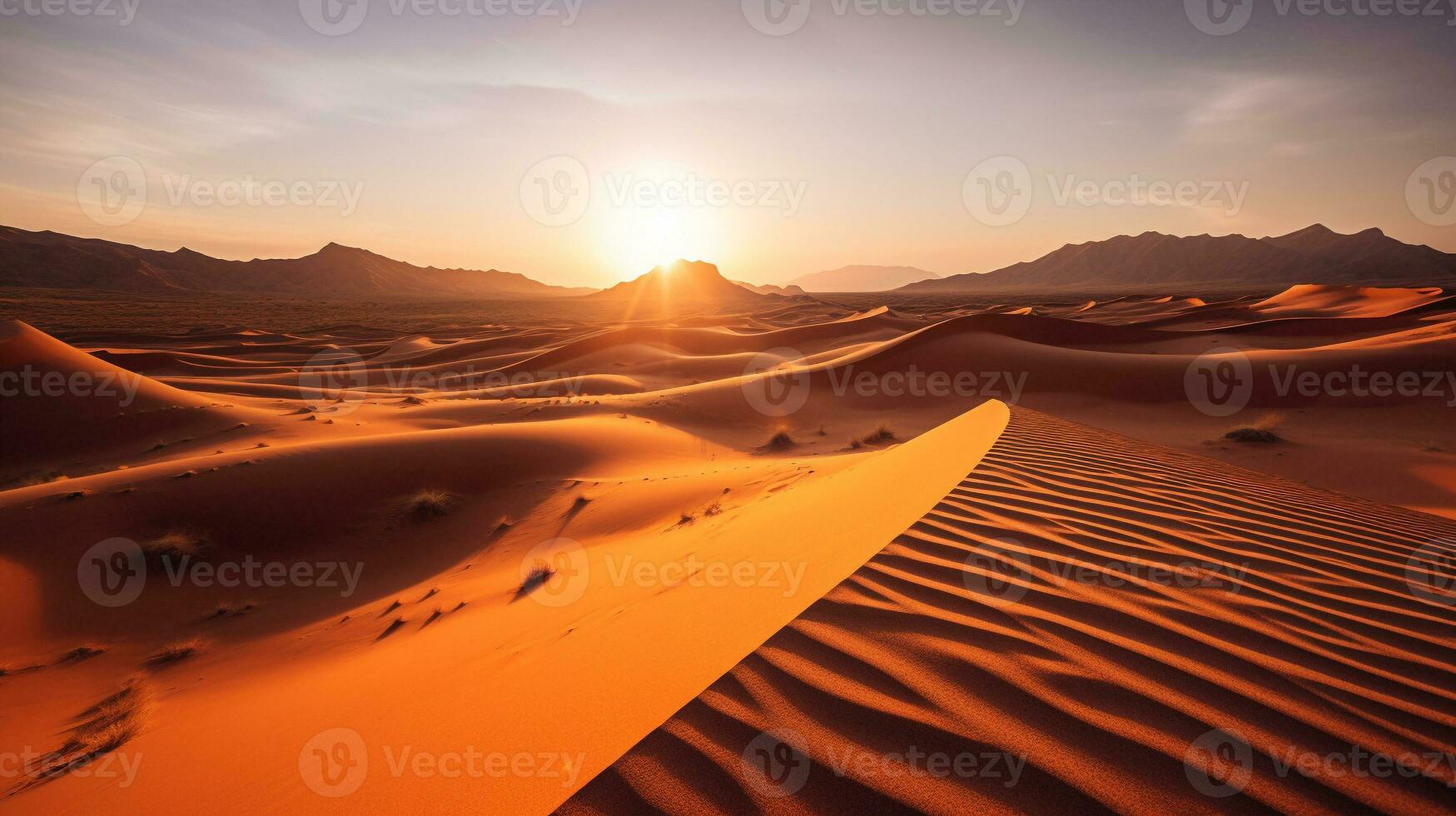 Generative AI, Eternal Sands Embracing the Captivating Beauty of Desert Landscapes photo