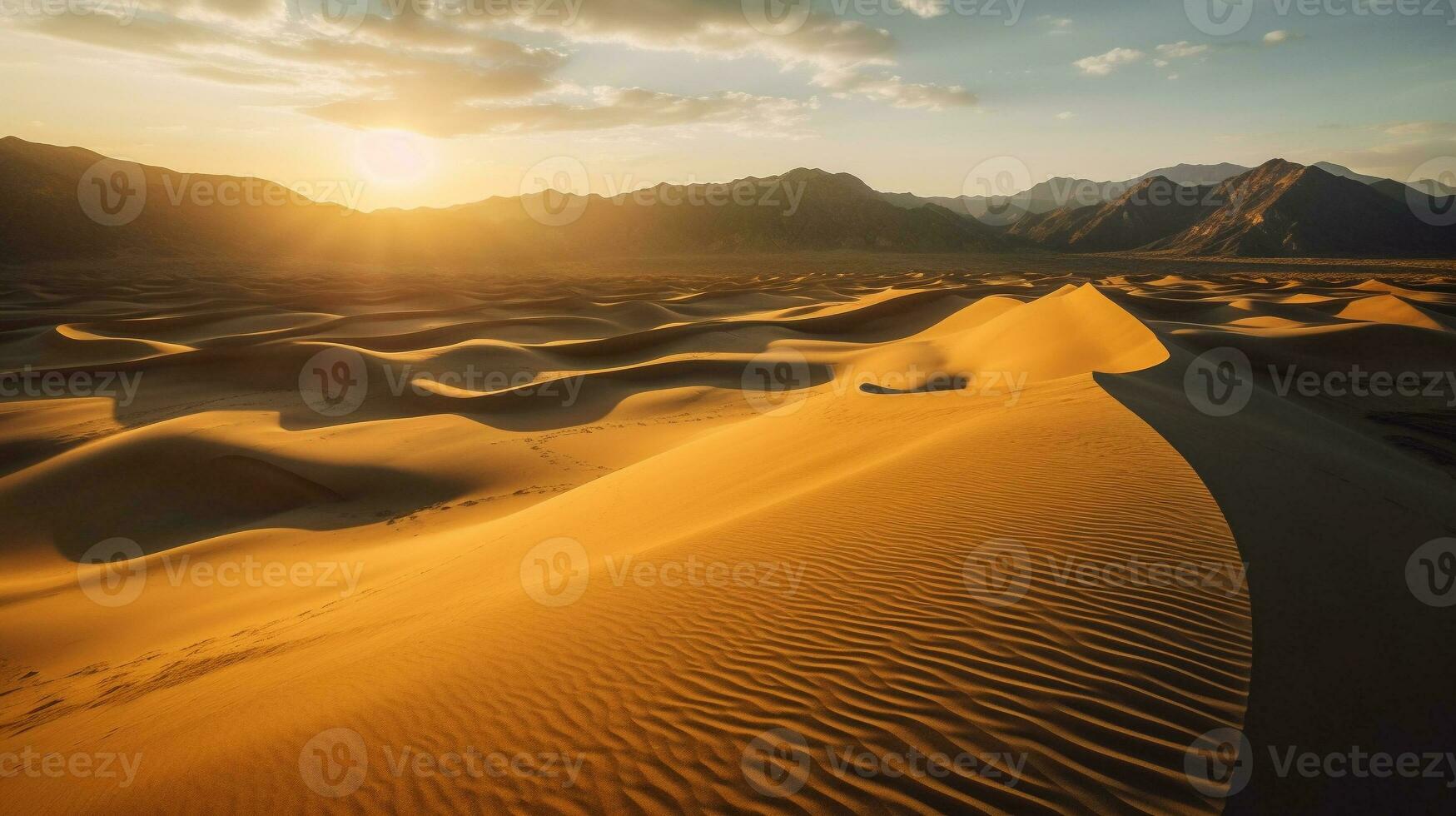 Generative AI, Eternal Sands Embracing the Captivating Beauty of Desert Landscapes photo