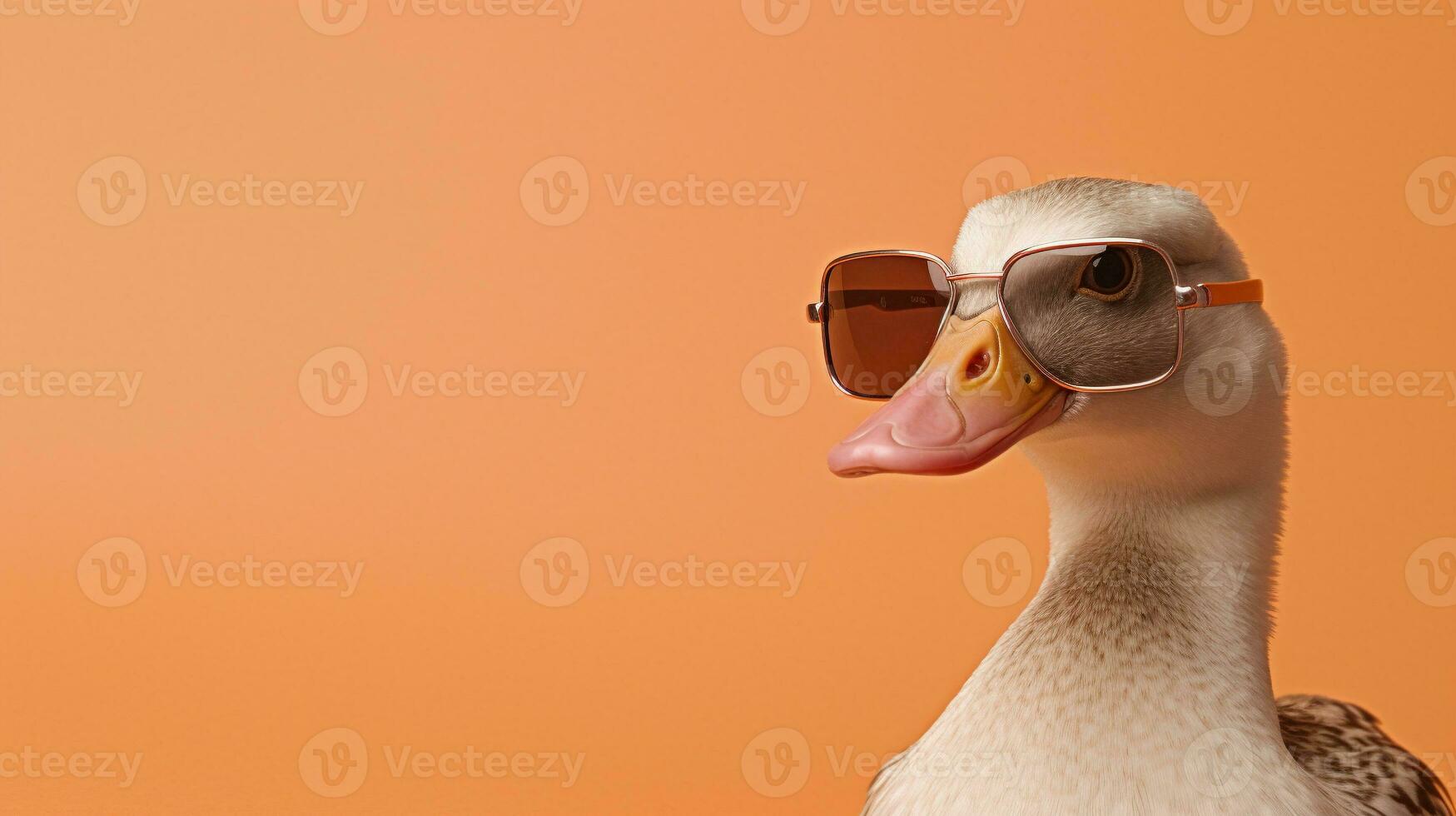 Generative AI, Cool Duck A Quackin' Summer Vibes photo