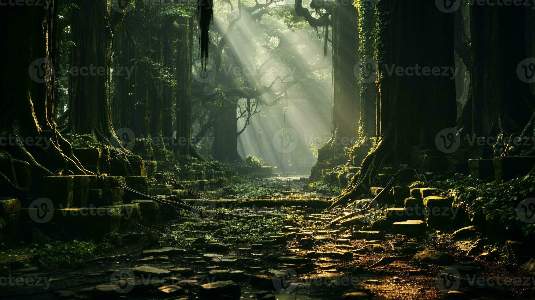 Generative AI, Whispering Sunlight photo
