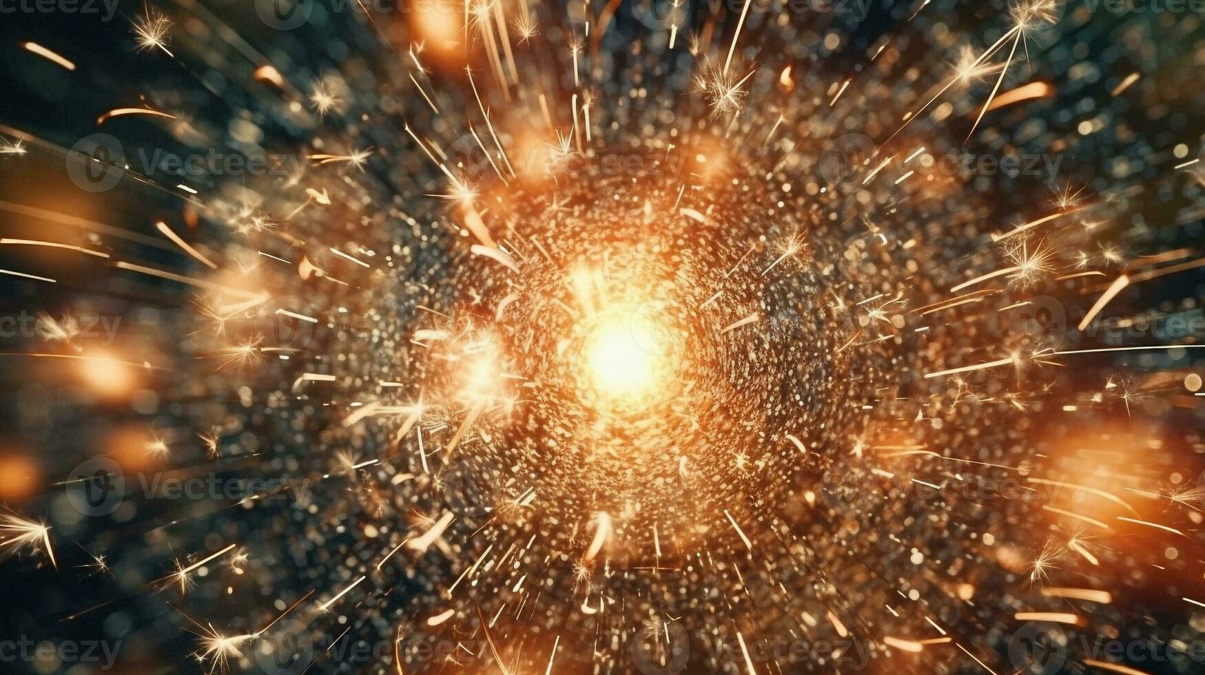 Generative AI, an abstract background image using a sparkler effect photo