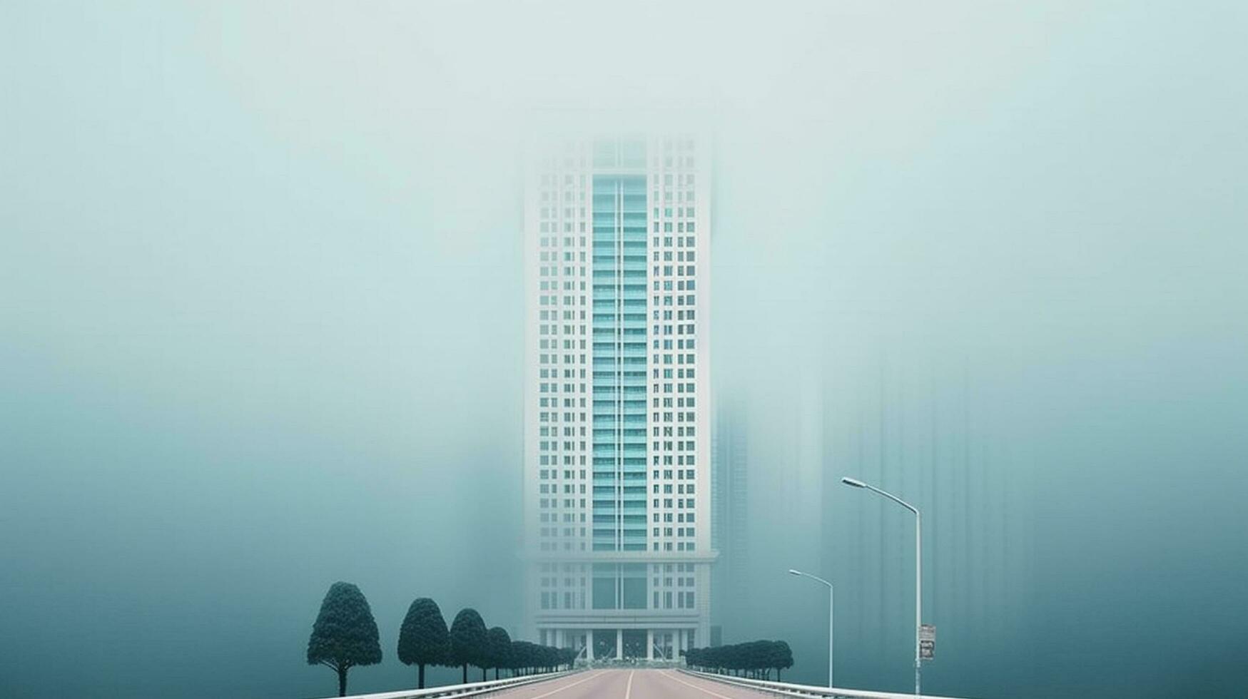 Generative AI, Minimalist cityscapes Capture cityscapes with minimal elements photo