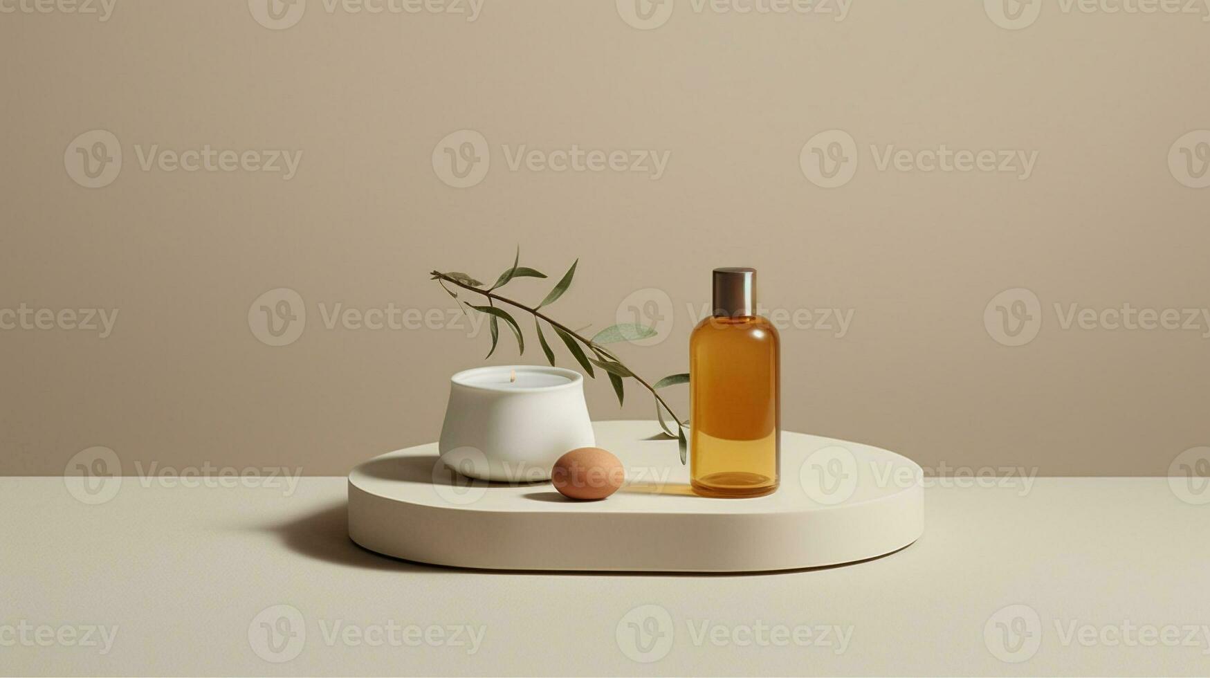 Generative AI, Simplicity Refined Minimalist Product Photography photo