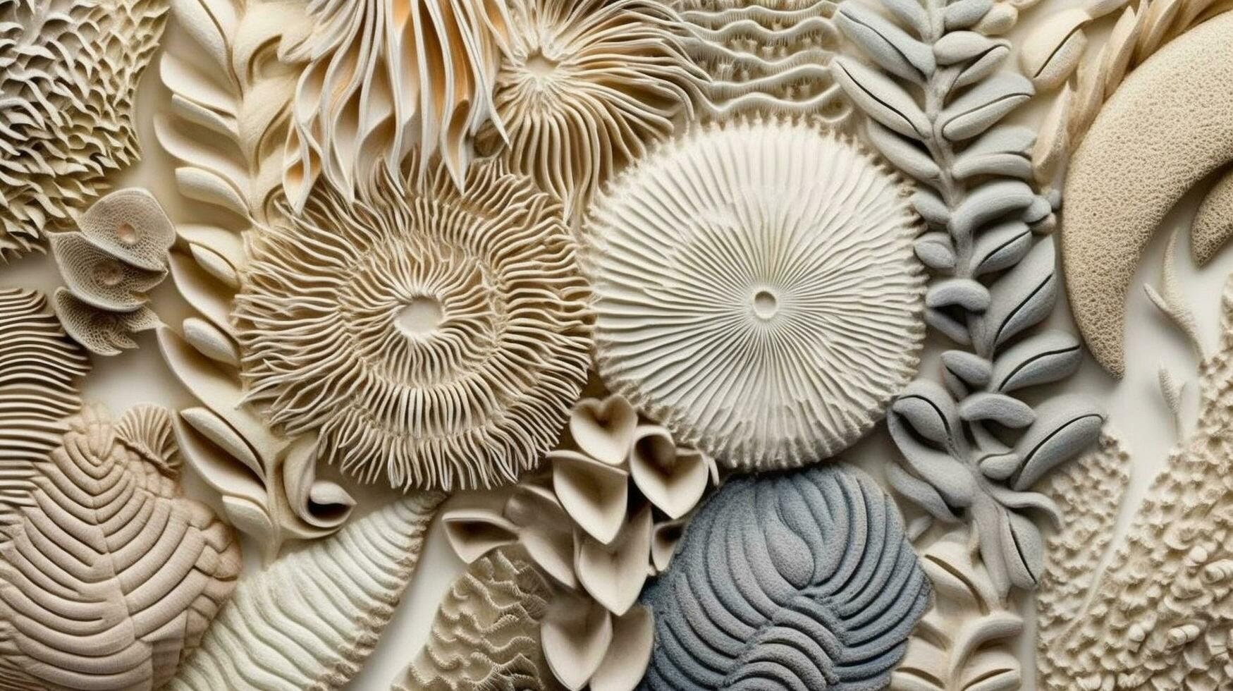 Generative AI, Symphony of Nature's Patterns photo