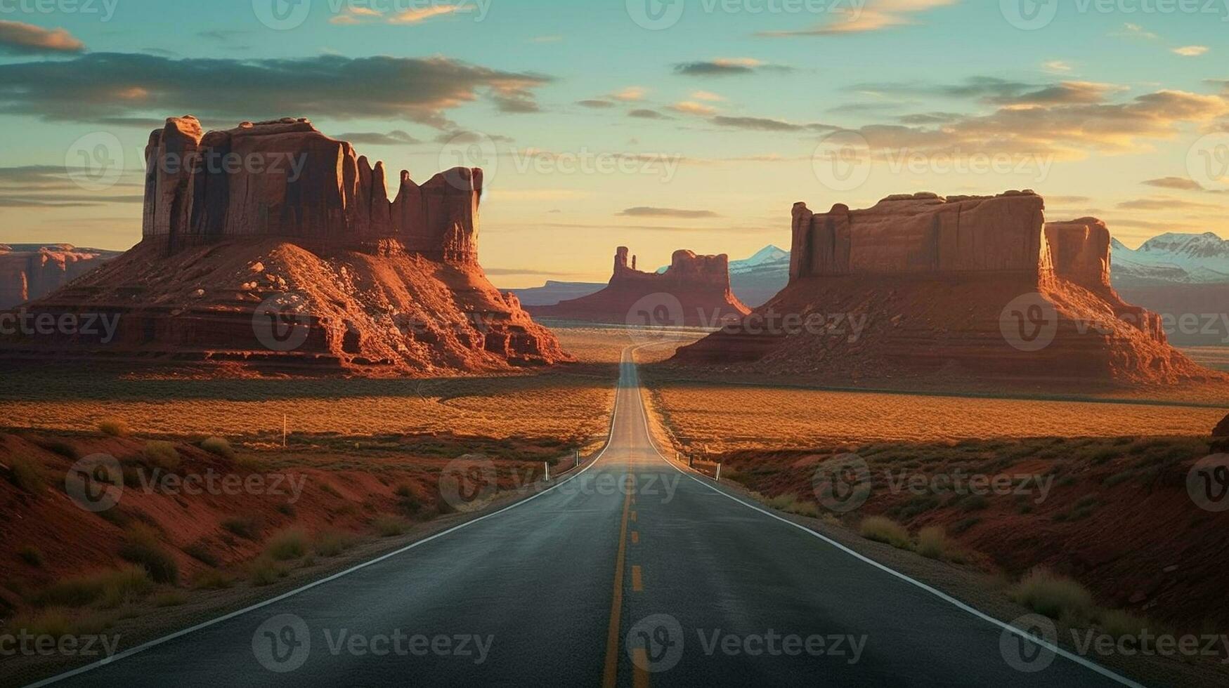 Generative AI, Wandering Horizons Capturing the Essence of Road Trips photo
