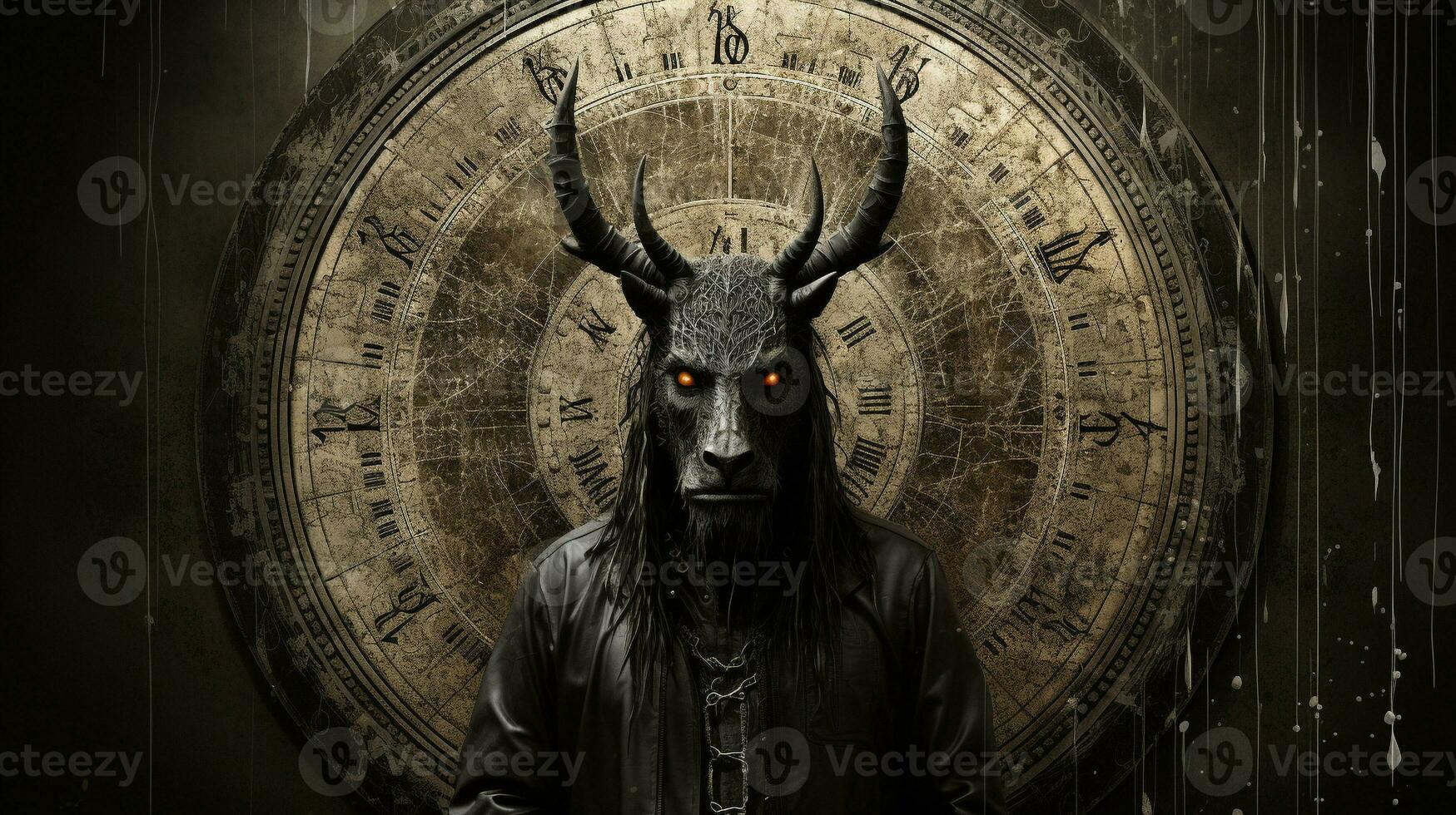 Generative AI, Infernal Enigmas Unveiling Satanic Symbols photo