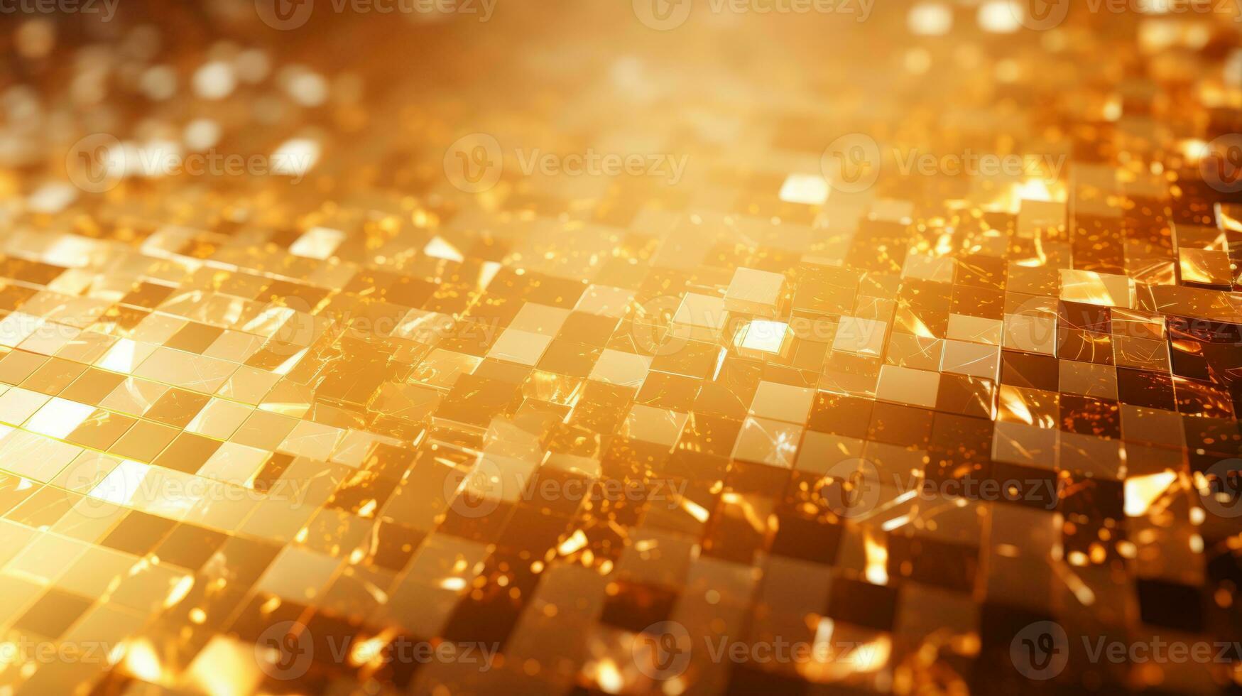 Sparkling golden surface for lavish creative projects. Generative AI photo