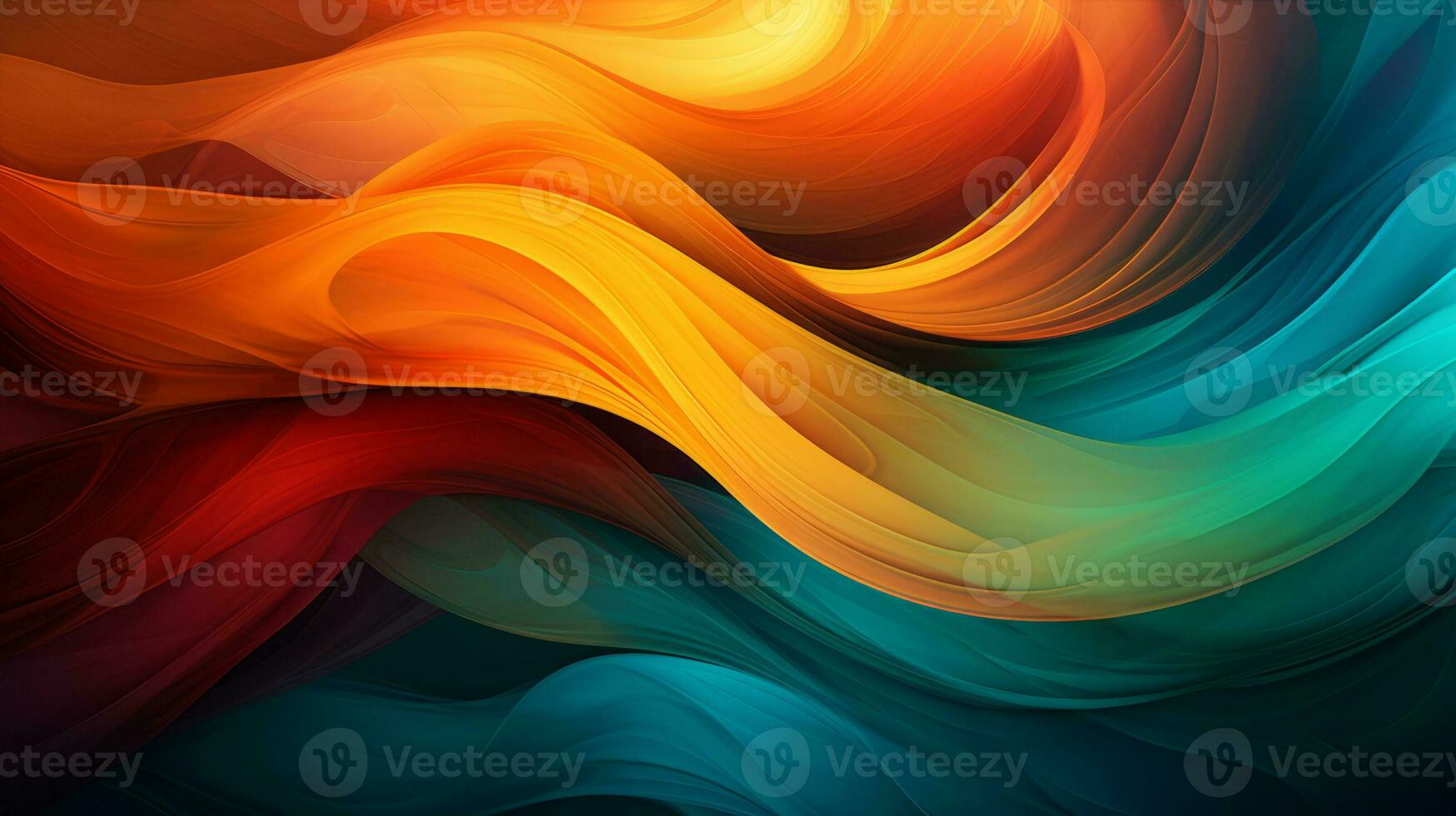 Intricate colors in visually rich background. Generative AI photo