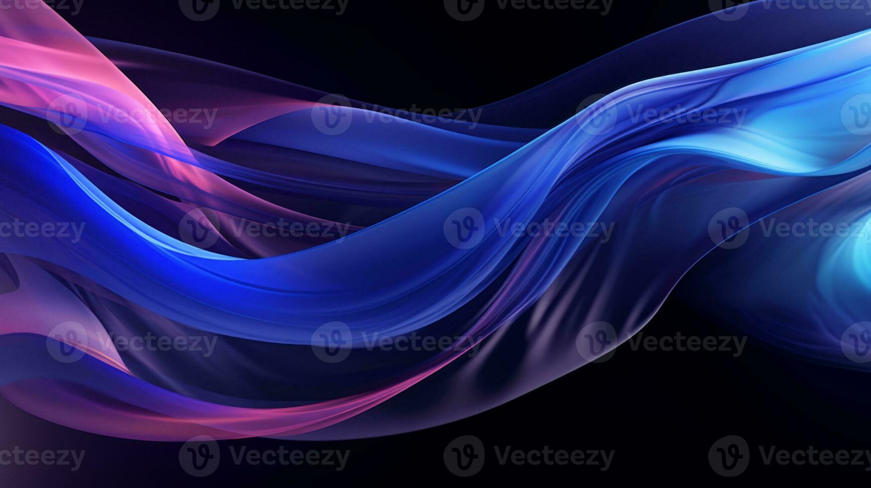 Dynamic swirls and lines interwoven in a captivating backdrop. Generative AI photo