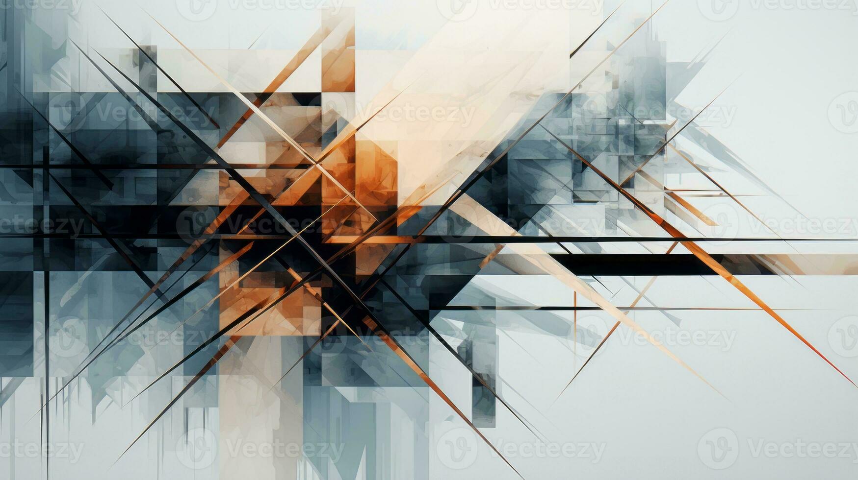 Futuristic innovation in abstract composition. Generative AI photo