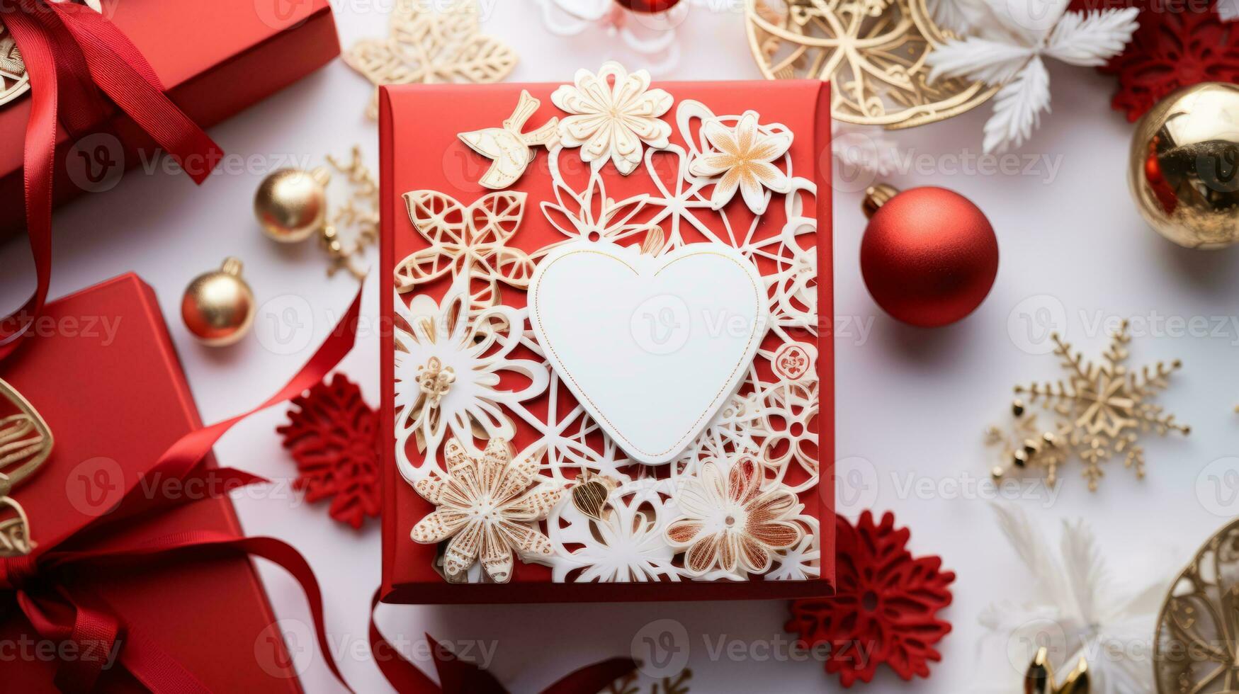 Festive happiness to your creative projects. Generative AI photo