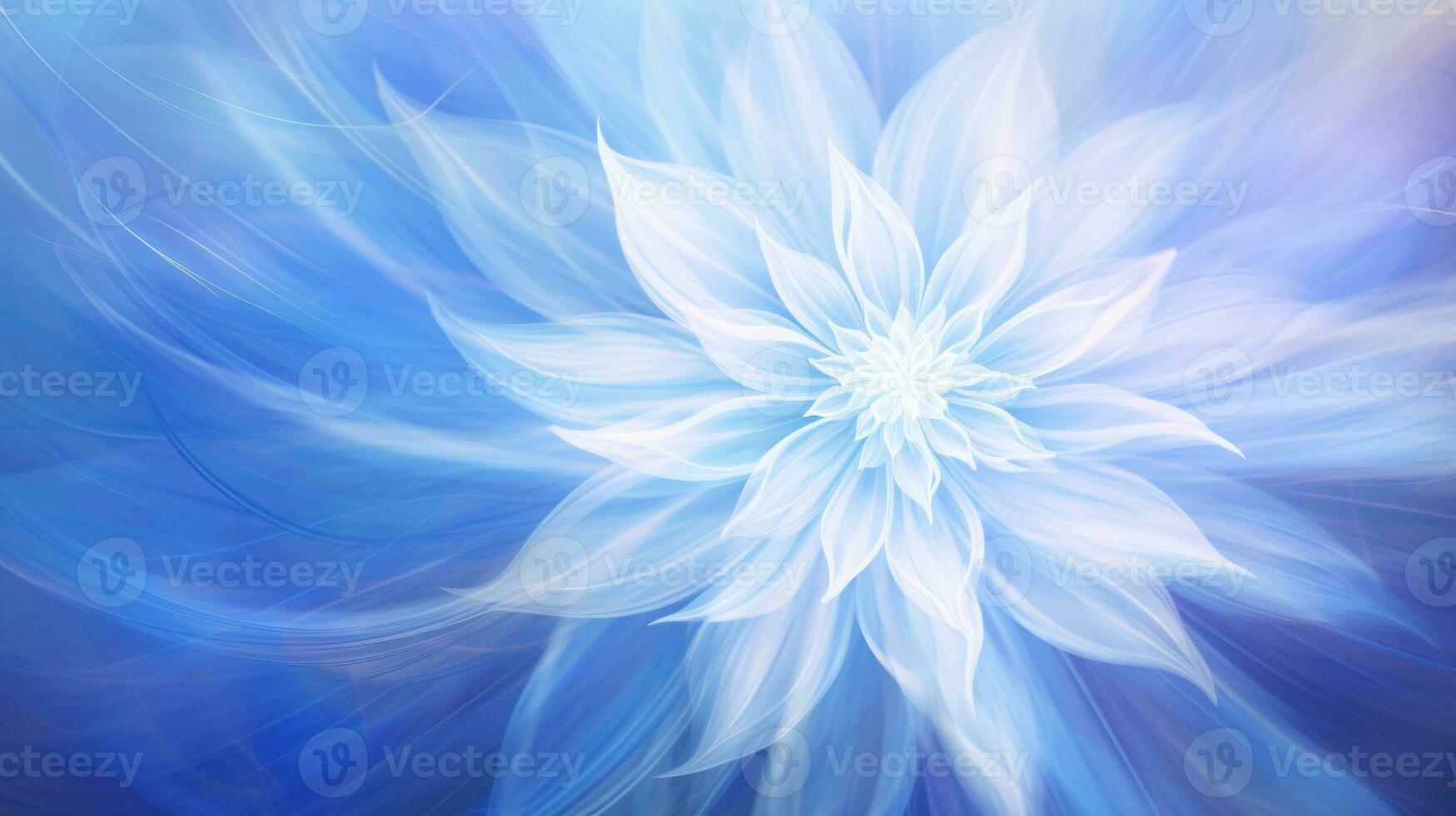 Radiant blue design, color burst sparks creativity. Generative AI photo