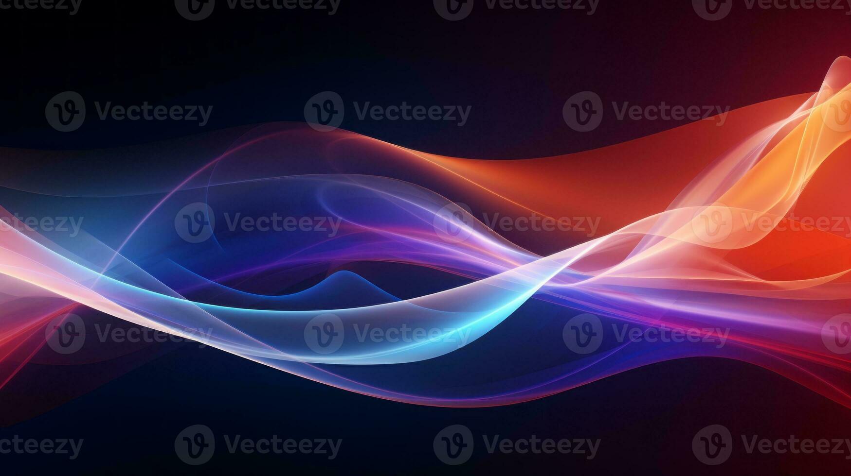 Dynamic abstract visual adds depth to projects. Generative AI photo