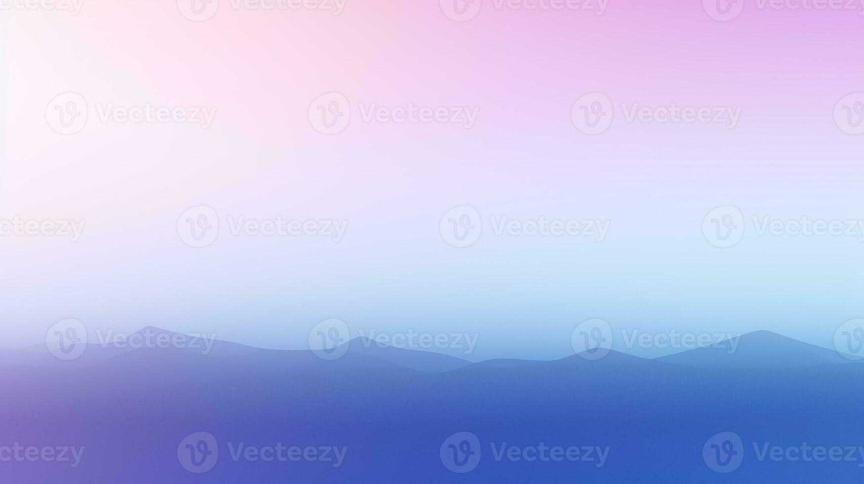 Calm Gradient Tranquility. Generative AI photo