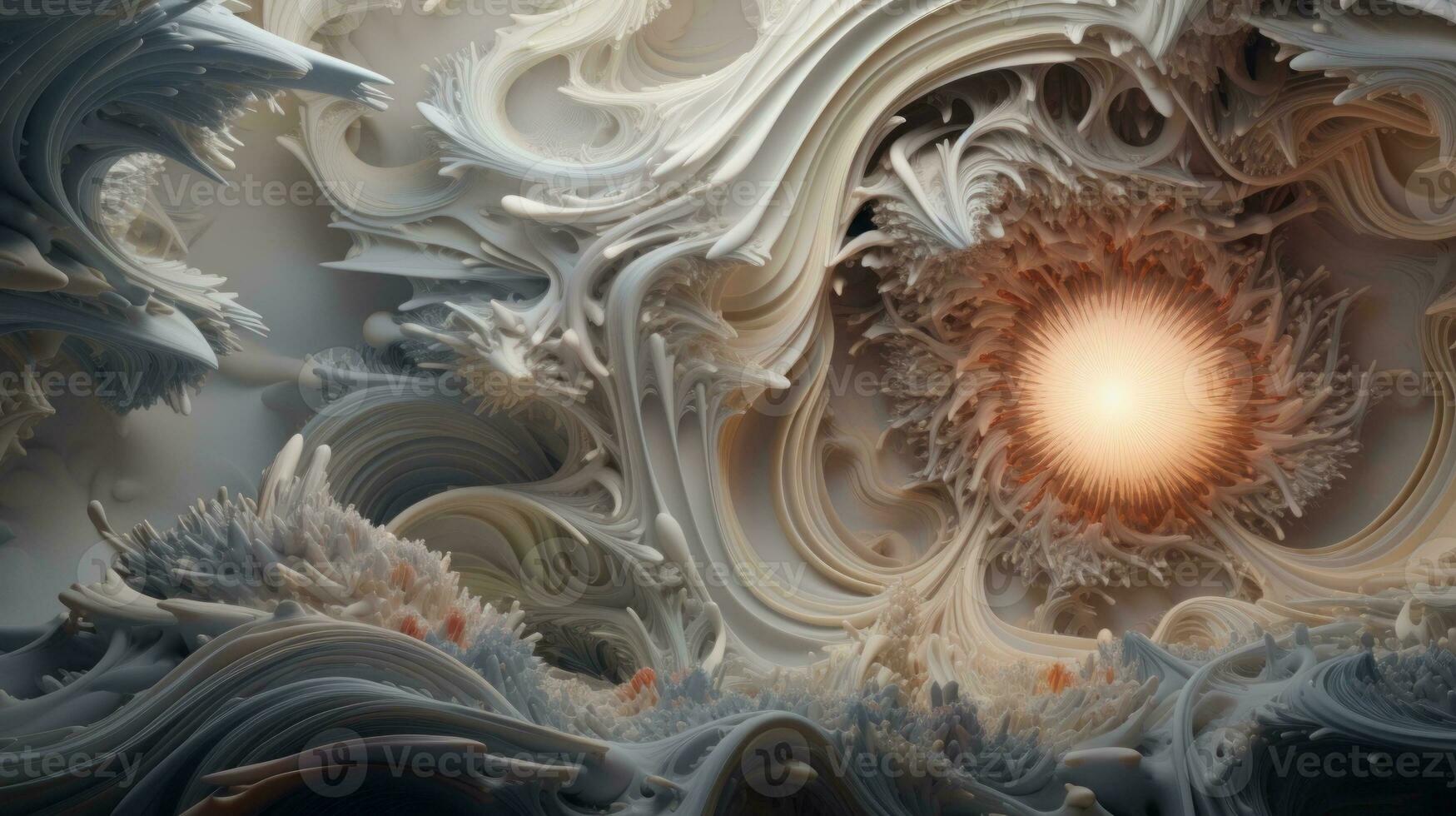 Breathtaking 3D backdrop, depth and complexity. Generative AI photo