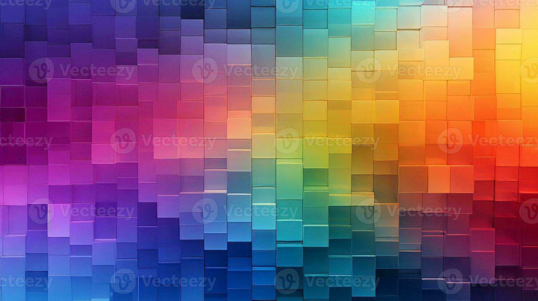 Abstract Digital Fusion. Generative AI photo