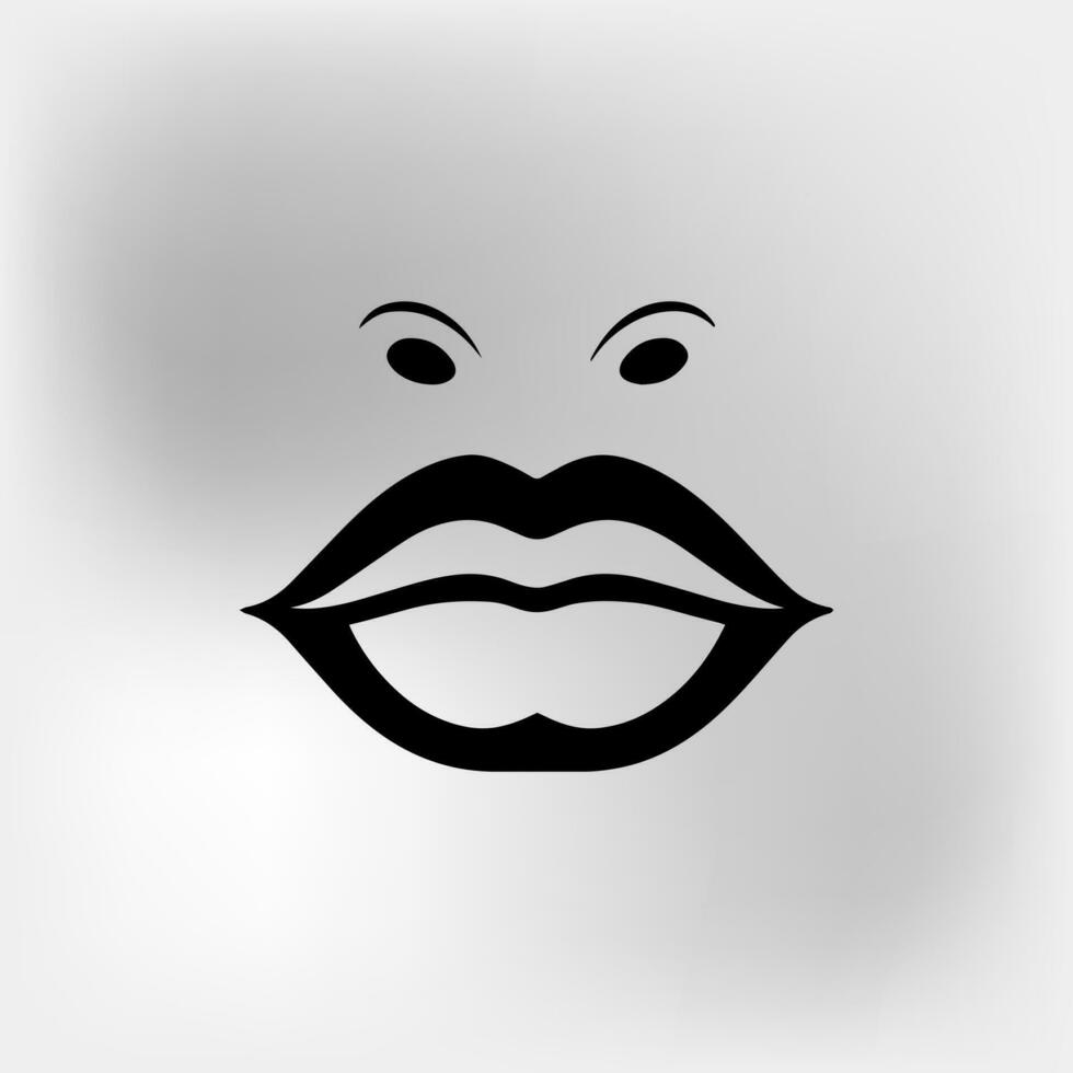 lips icon vector illustration.