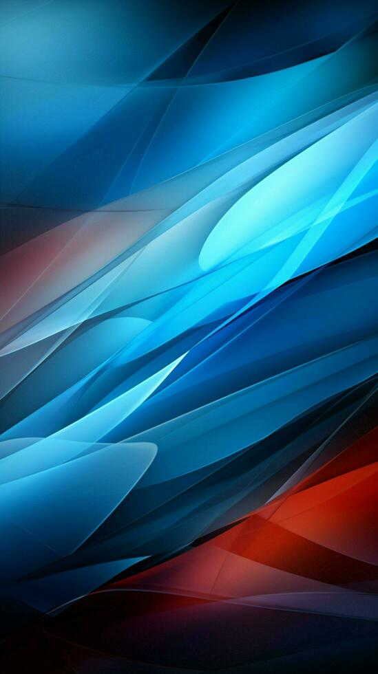Futuristic banner art abstract low poly design adds modern flair and captivating appeal Vertical Mobile Wallpaper AI Generated photo