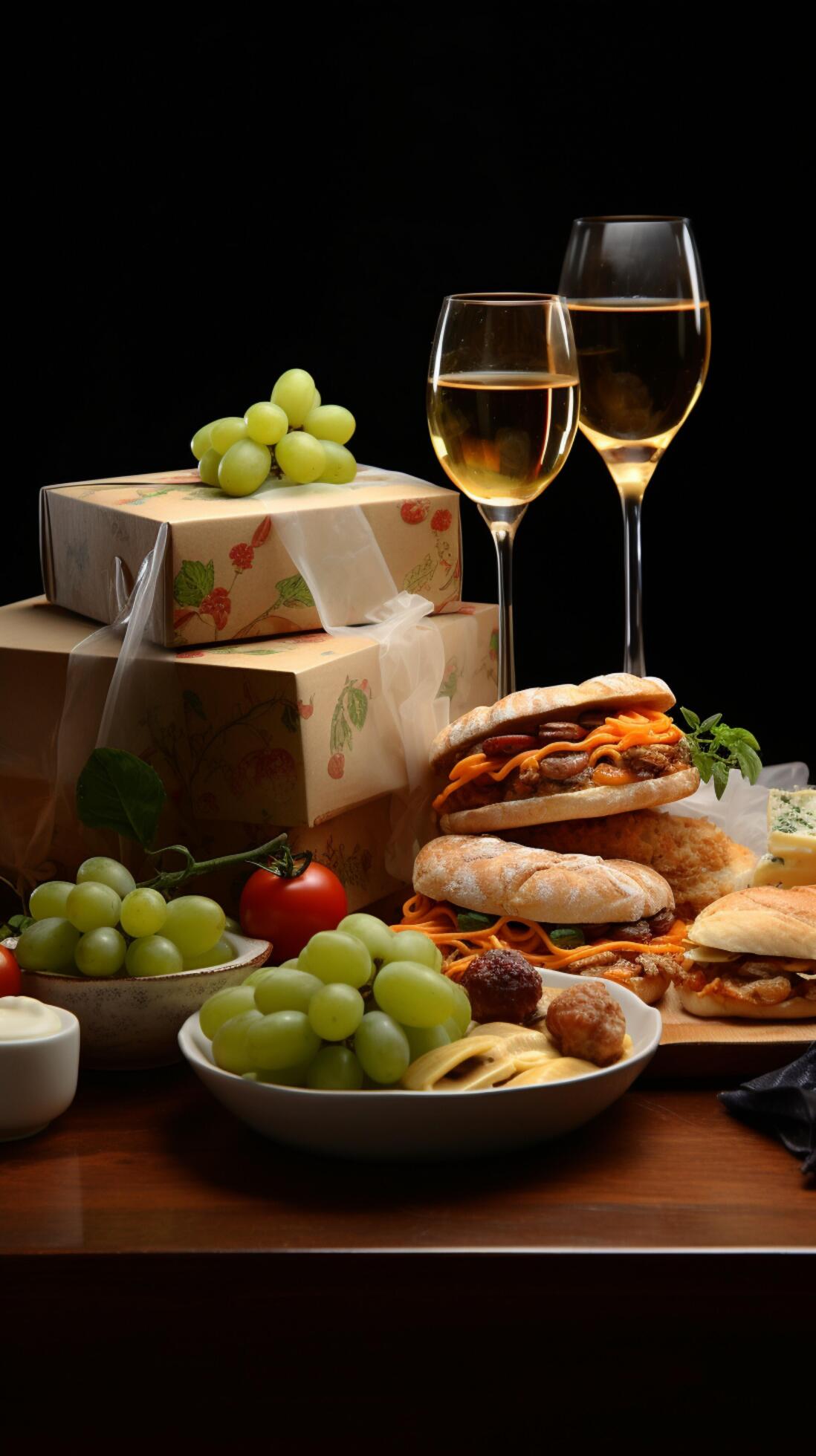 Gastronomic anticipation Still life captures the excitement of a savory