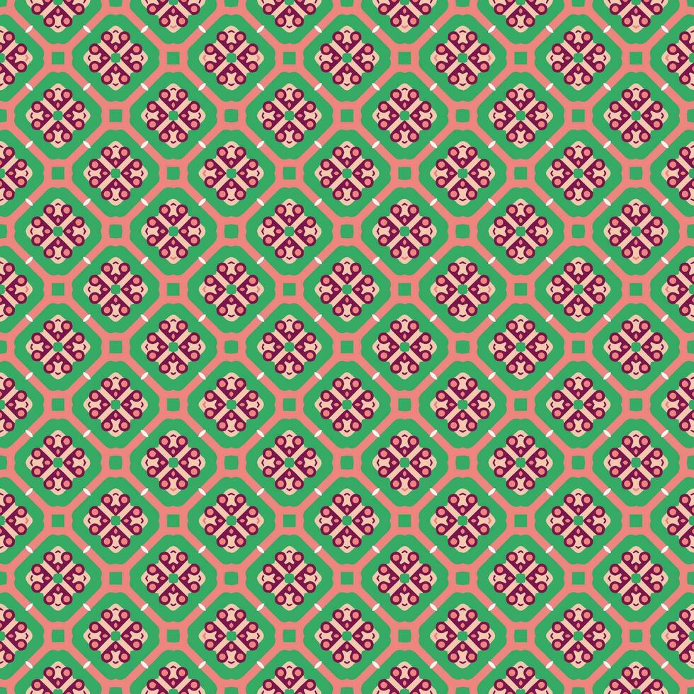 Multi color seamless abstract pattern. Background and backdrop. Multi Colored. Colorful ornamental design. Colored mosaic ornaments. Vector graphic illustration.