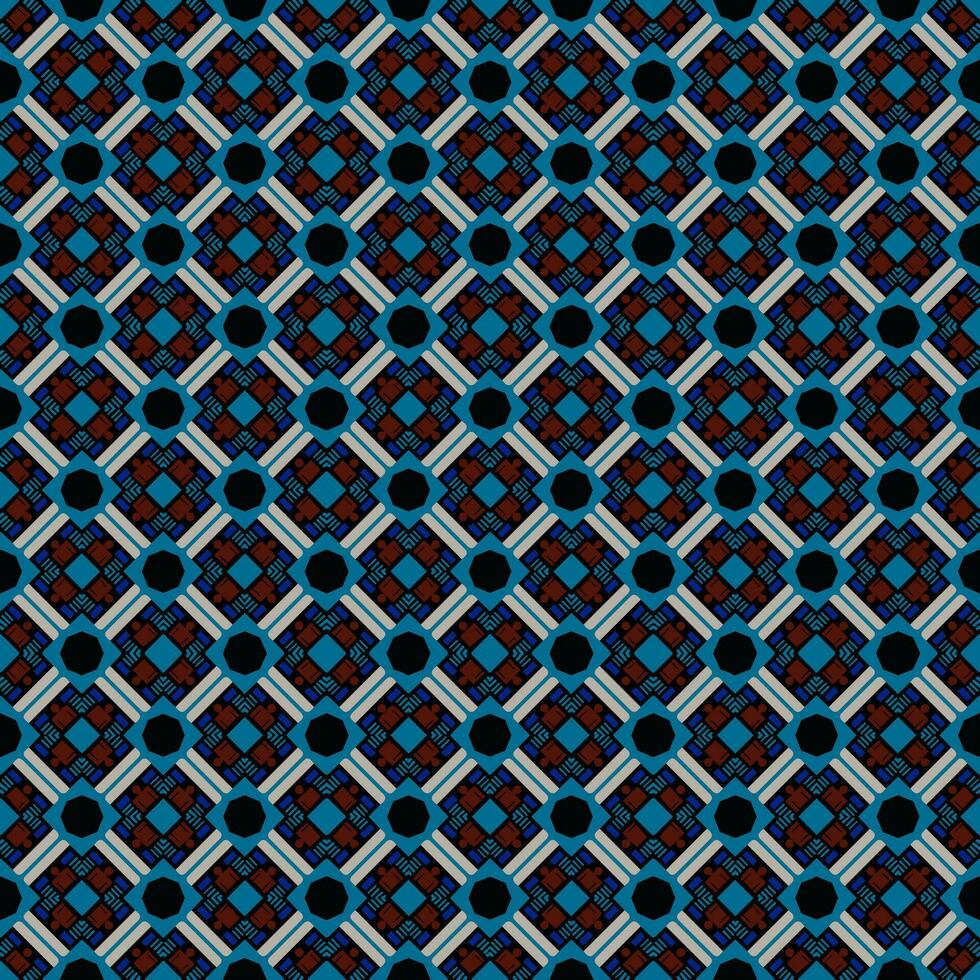 Multi color seamless abstract pattern. Background and backdrop. Multi Colored. Colorful ornamental design. Colored mosaic ornaments. Vector graphic illustration.