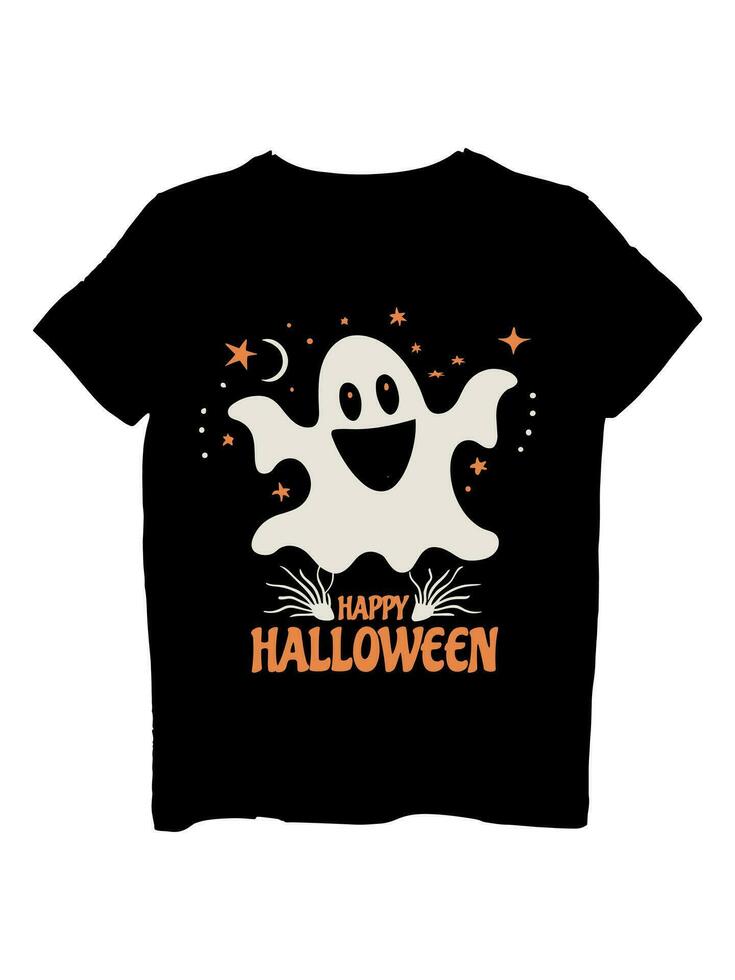 Happy Halloween festival t-shirt design vector