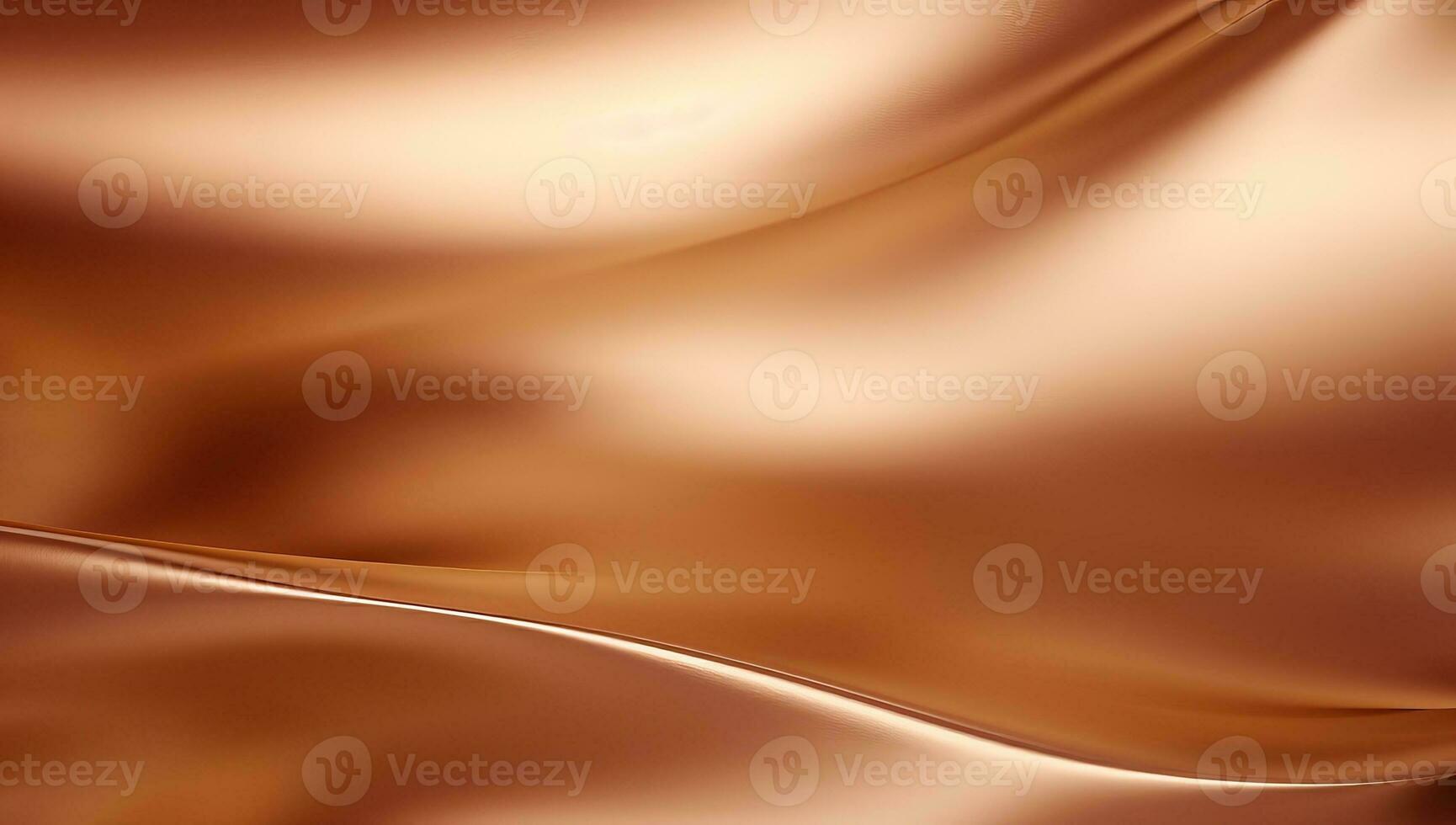 abstract brown background with some smooth lines. AI Generated. photo