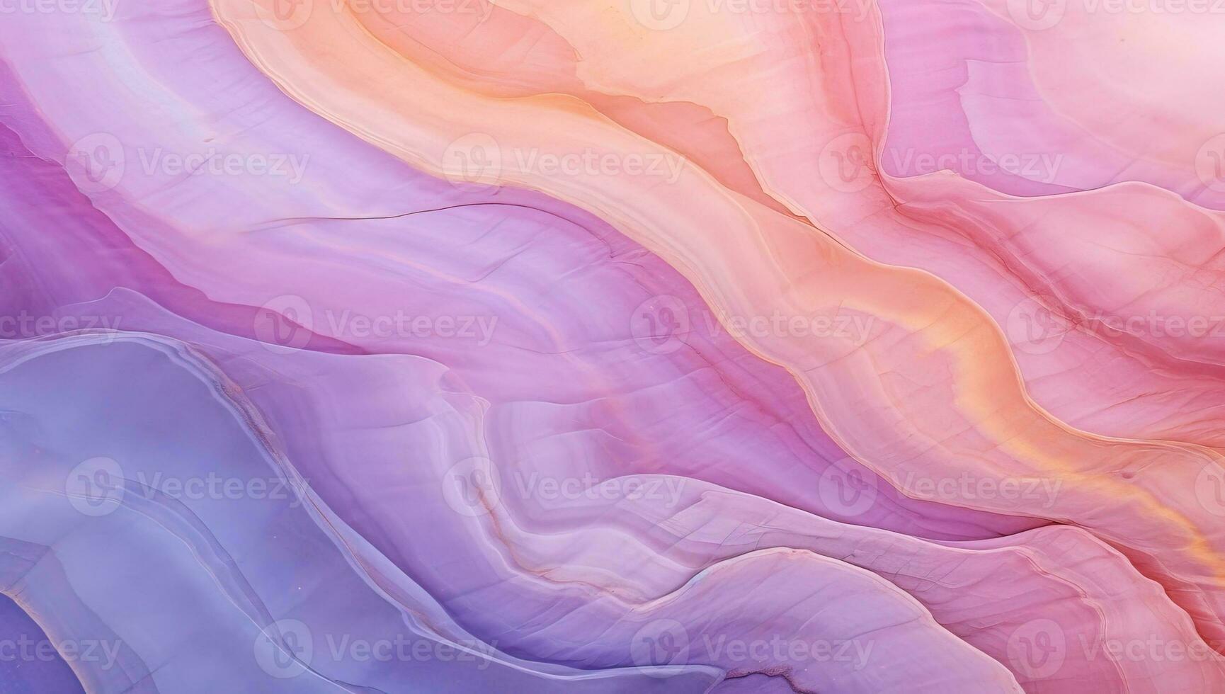 abstract background with a beautiful pattern of blue and pink marble stripes. AI Generated. photo
