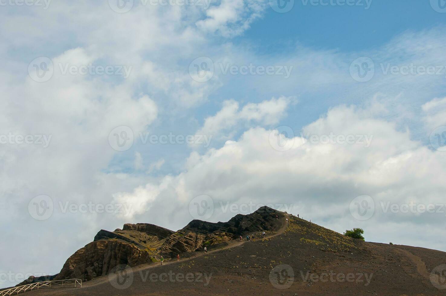 The Capelinhos volcano was born at sea, in the parish of Capelinhos, in Faial Island, Azores and its activity extended from September 1957 to October 1958 photo