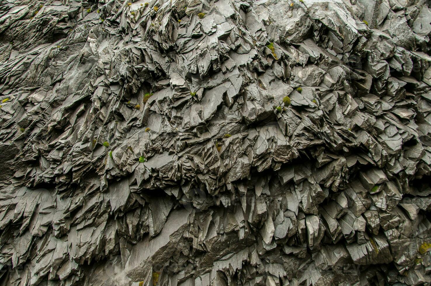 Textures and patterns in the beautiful landscape of Iceland photo