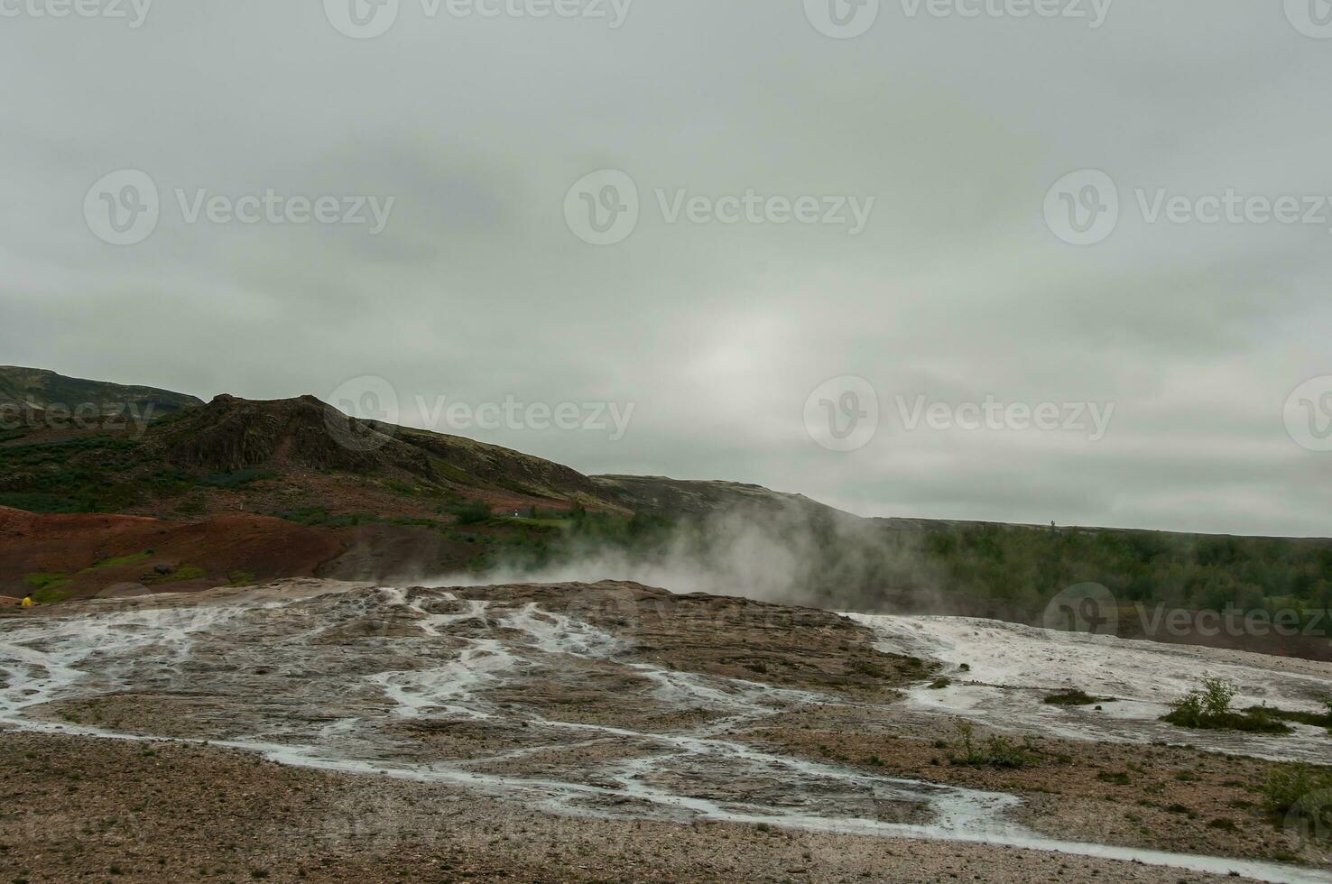 Geyser Stokkur, in Iceland photo