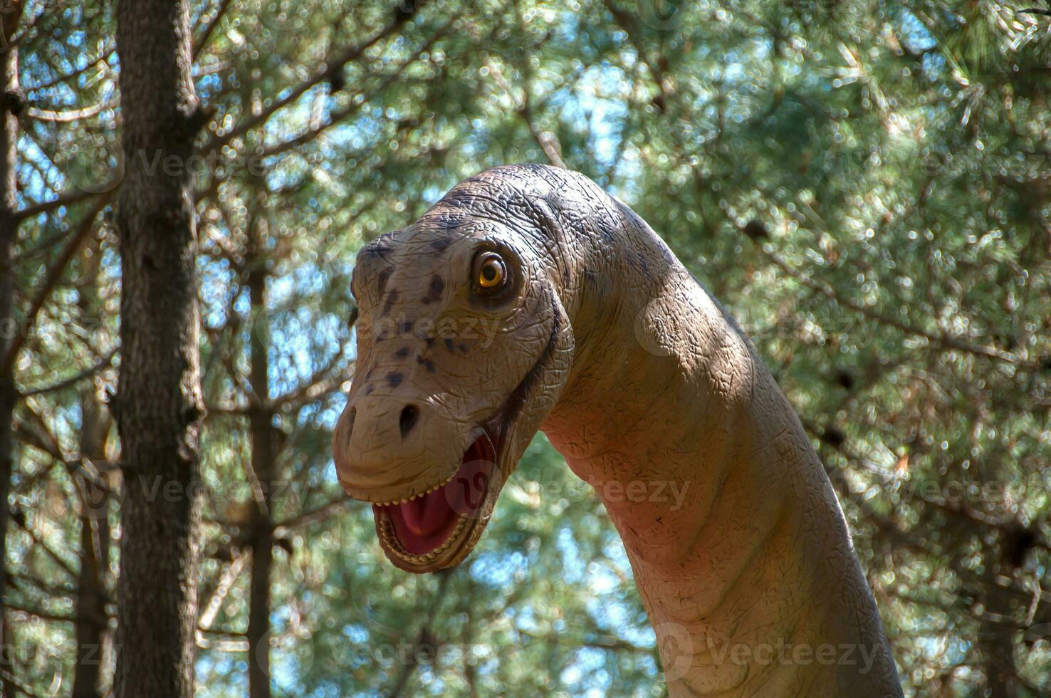 dino parque, dinosaurio tema parque en lourinha, Portugal foto