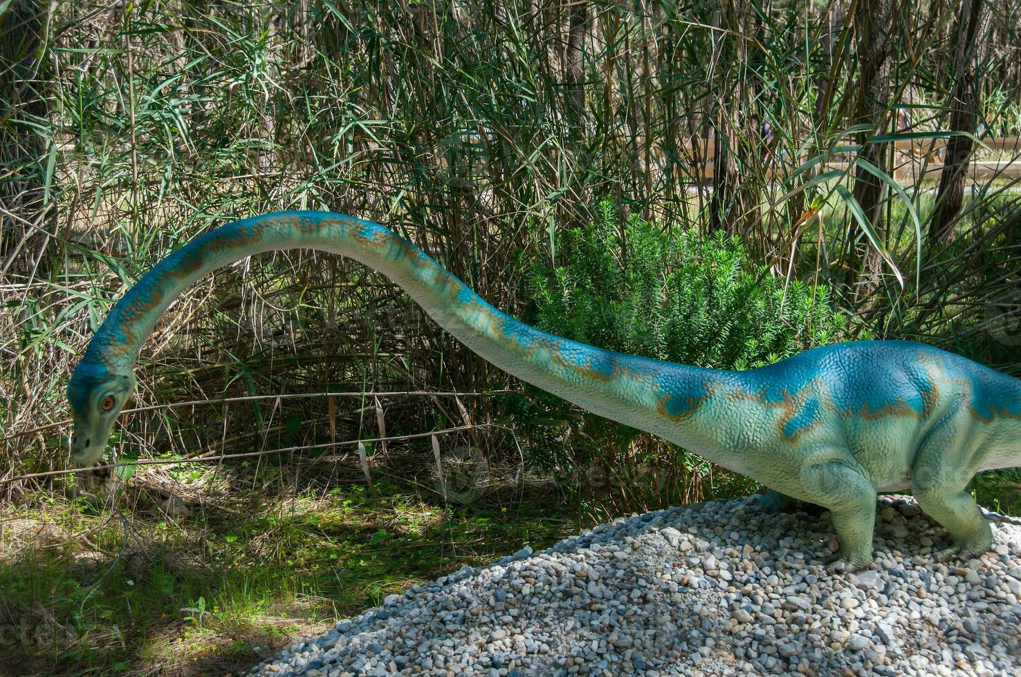 dino parque, dinosaurio tema parque en lourinha, Portugal foto