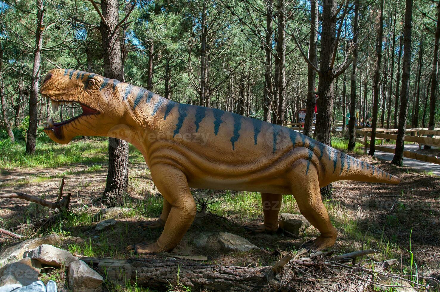 dino parque, dinosaurio tema parque en lourinha, Portugal foto