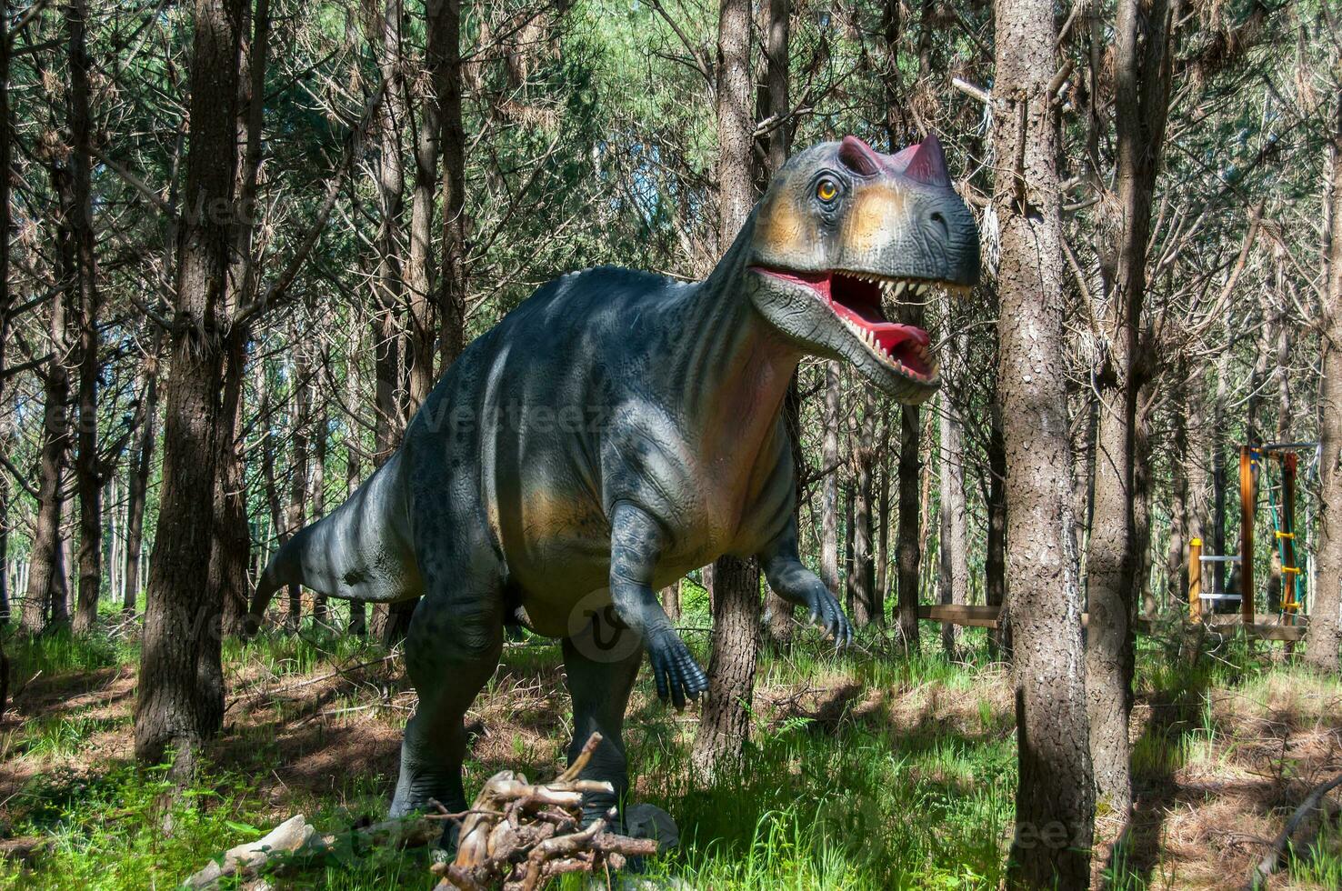 dino parque, dinosaurio tema parque en lourinha, Portugal foto