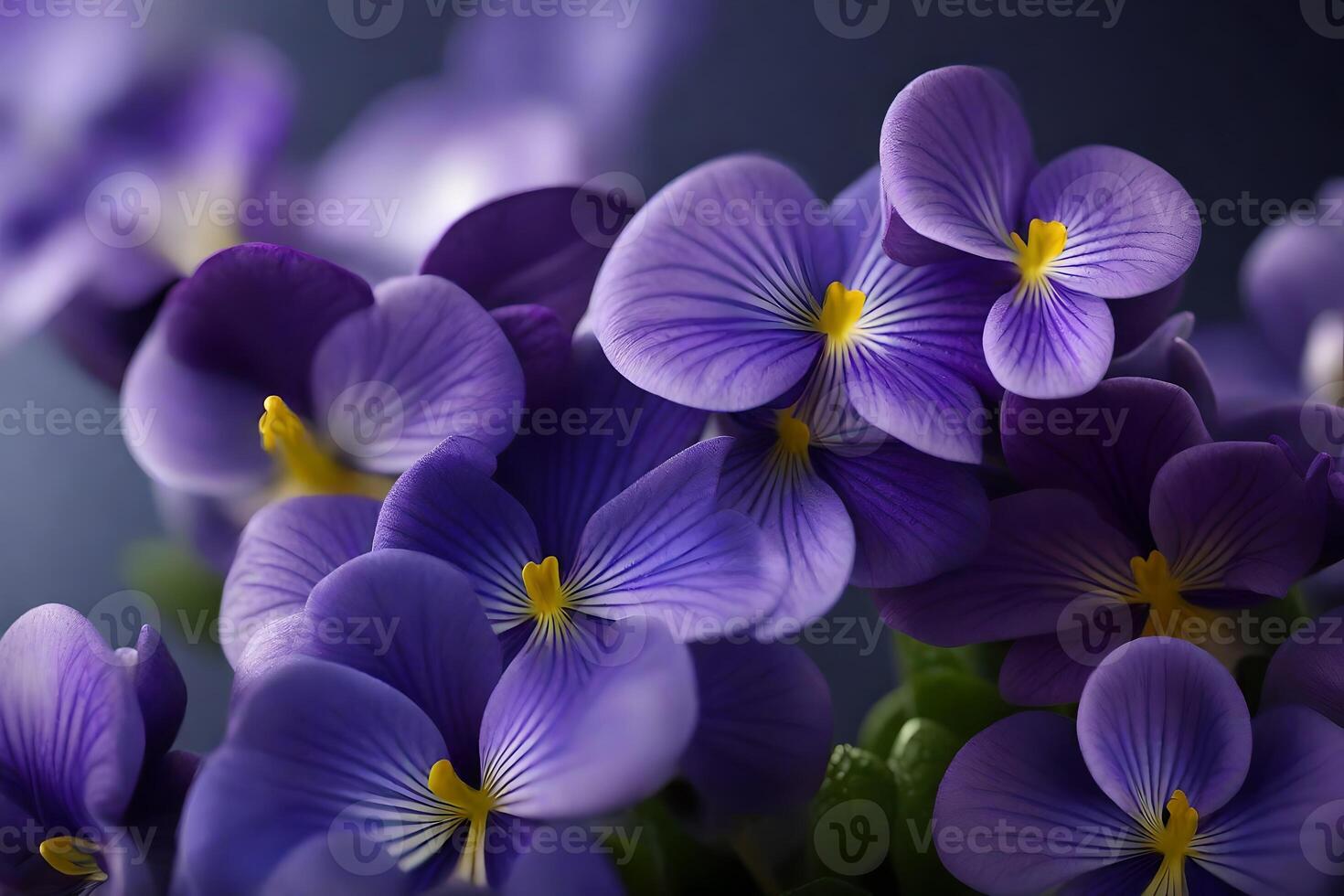 Colorful flowers called pansies were given as a gift for Mother's Day., photo