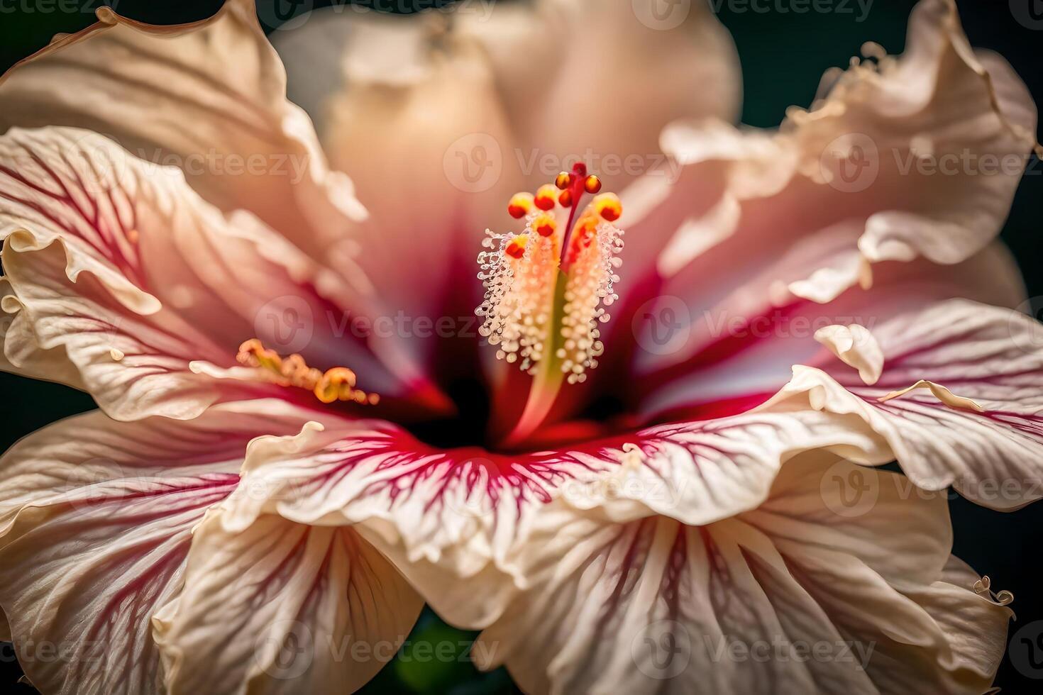 In this text, we can make it easier to understand by saying that pretty hibiscus flowers for Mother's Day were shown in-close pictures with a lot of details.. Creative resource, photo