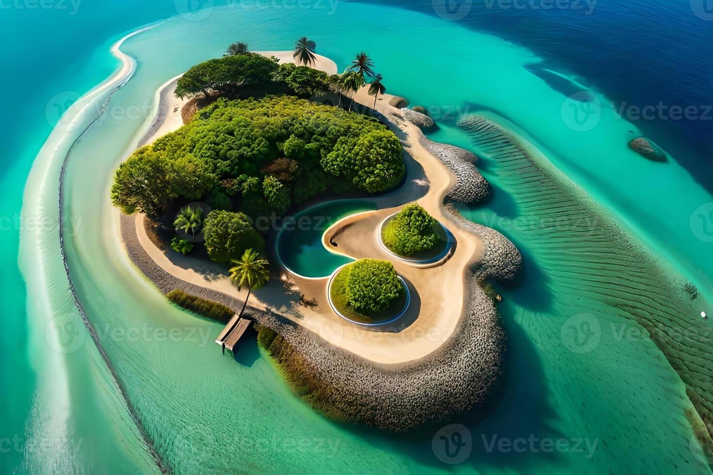 An forward happen setting of a arresting coral Witwatersrand , showcasing its vibrant likeness and divers Marine liveliness. Creative resource, photo