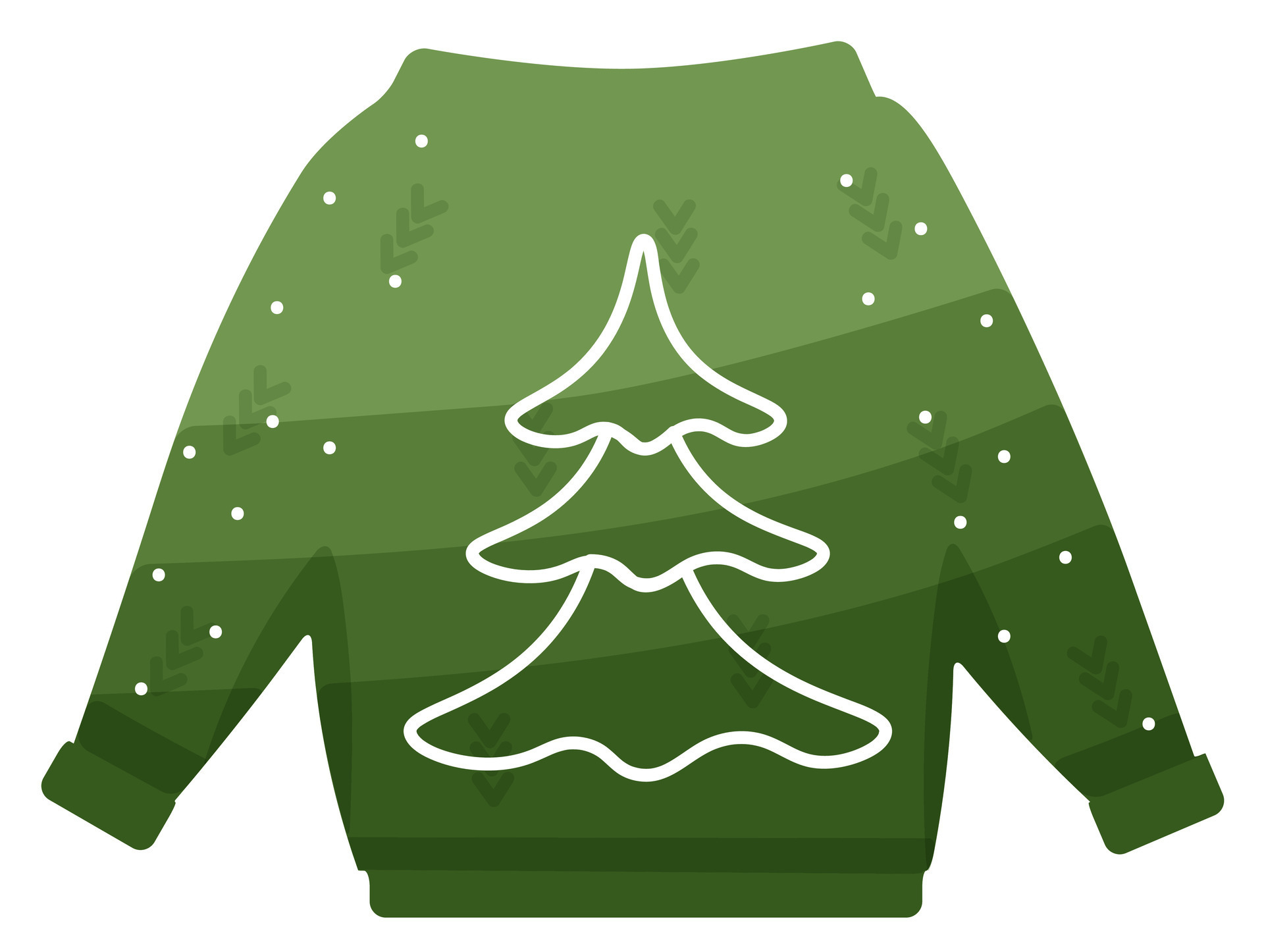 Ugly Christmas sweater 30486829 Vector Art at Vecteezy
