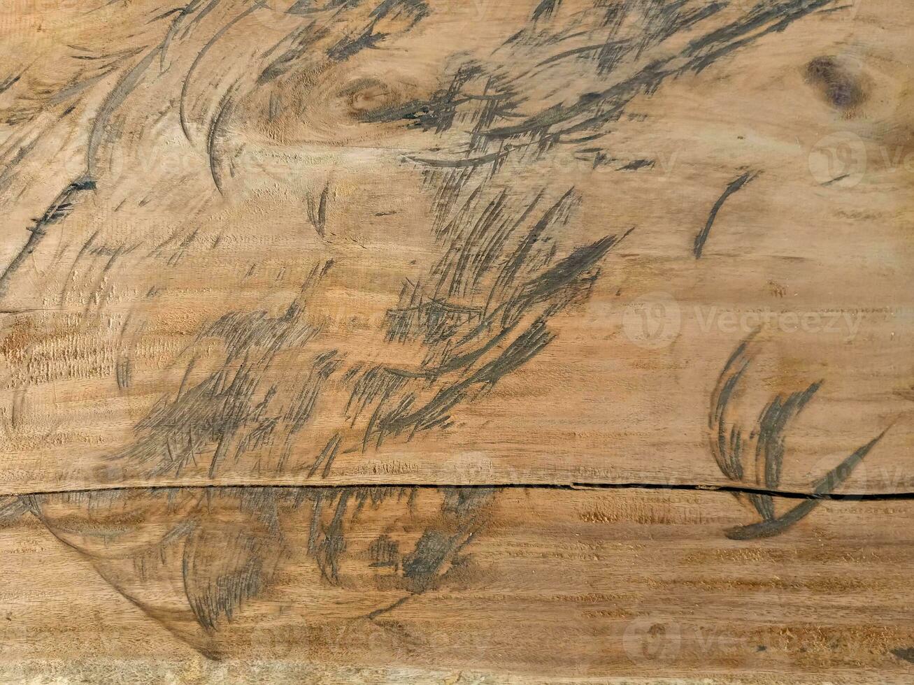 antiguo grunge oscuro texturizado de madera antecedentes , antiguo marrón madera textura superficie foto